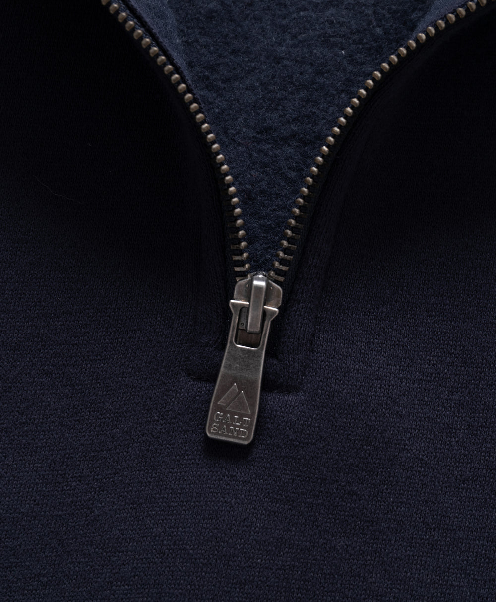 
                      
                        Heritage Quarter Zip In Navy
                      
                    