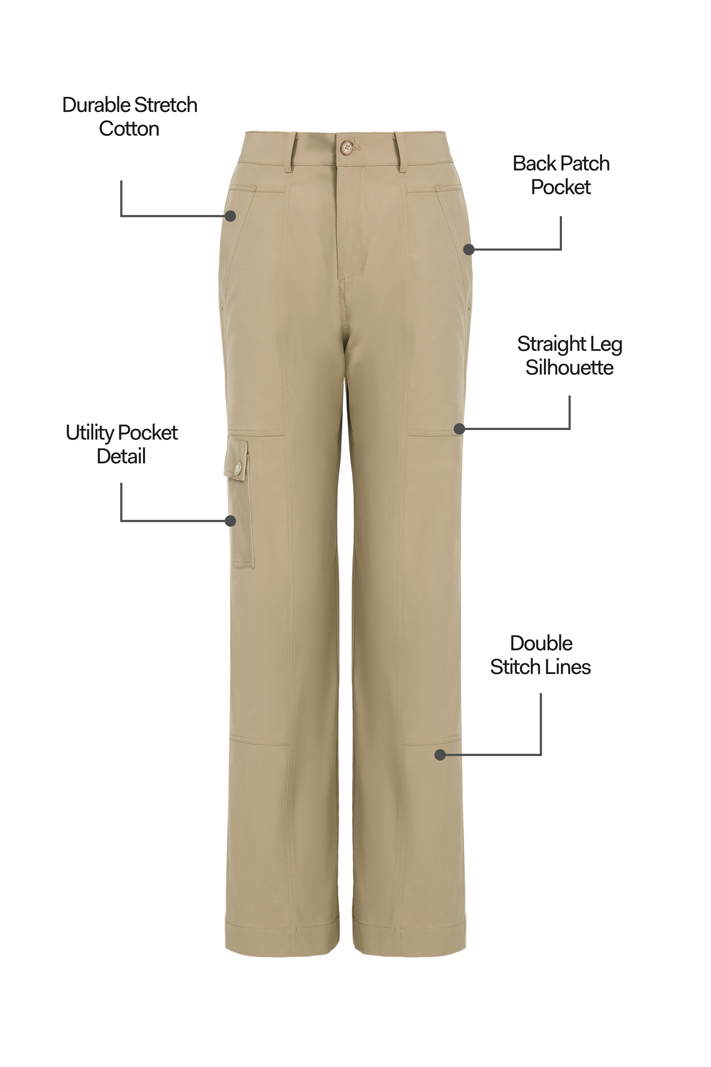 Jody Straight Leg Hiking Pant