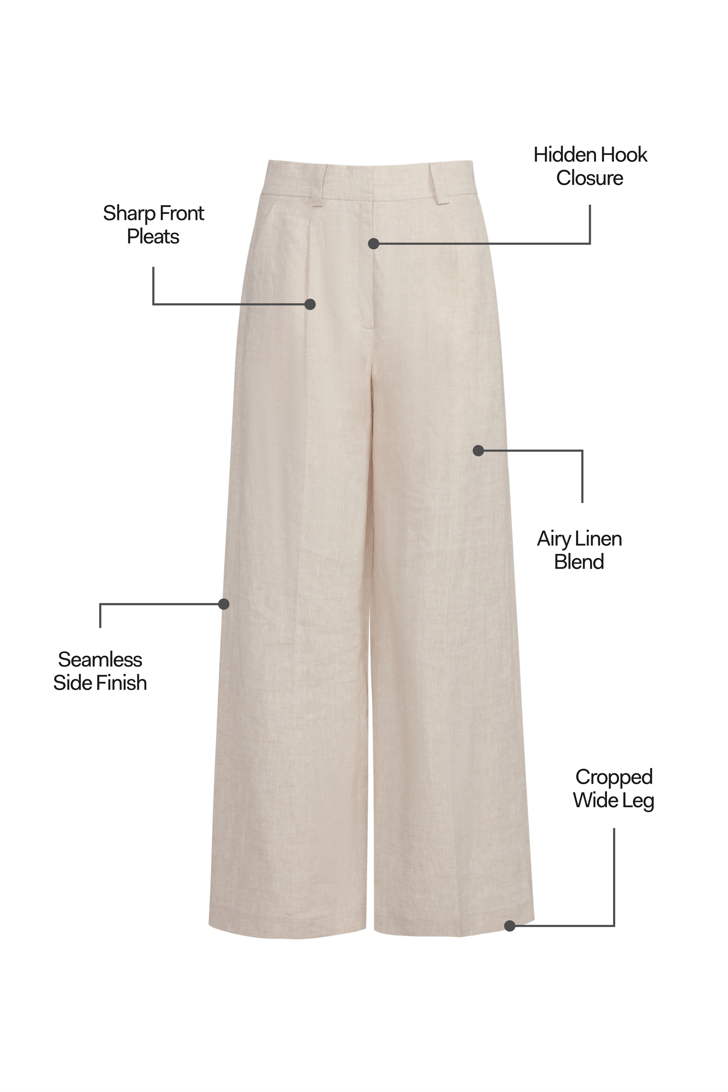 Galtsand Luxor Linen Travel Pant