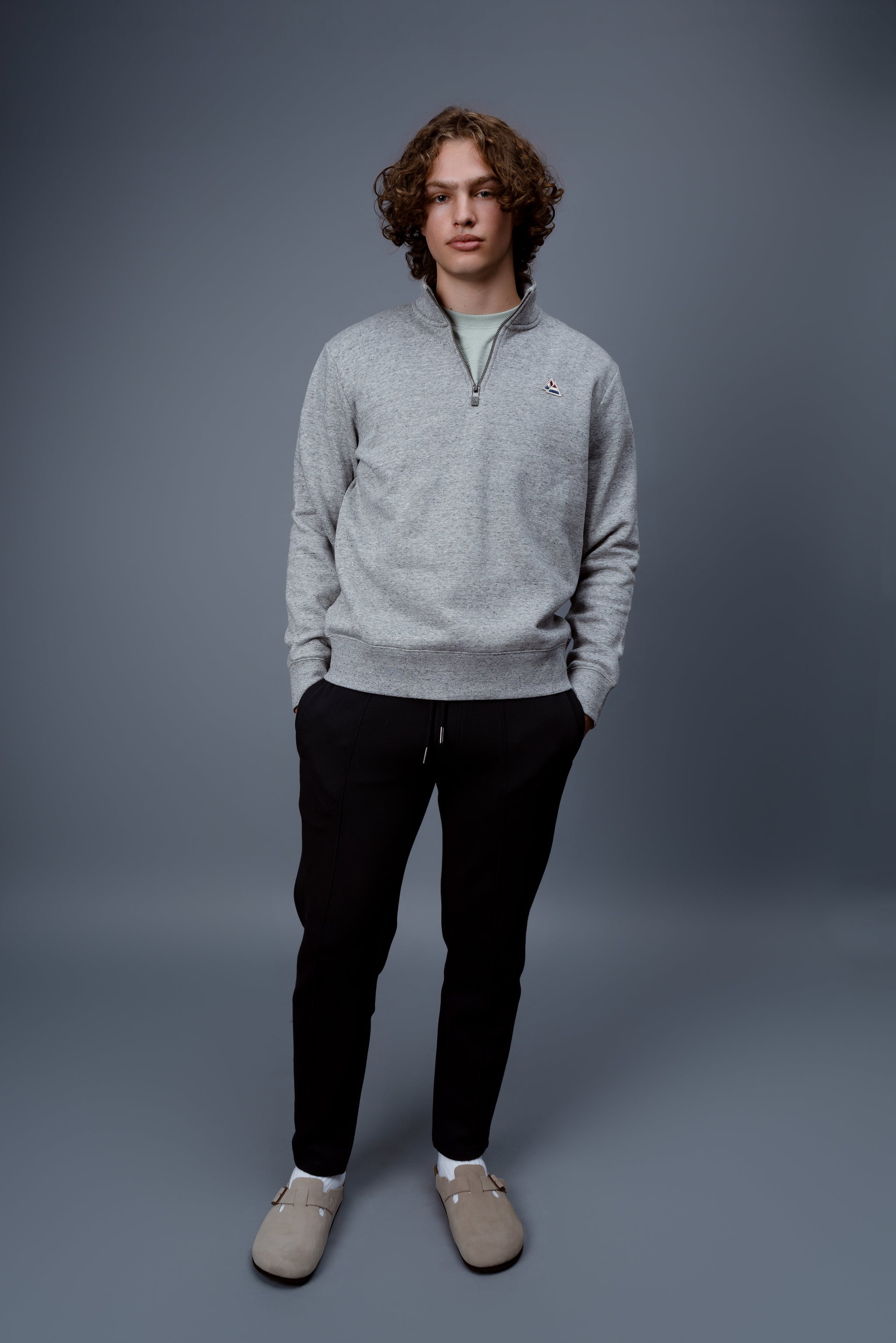 Galtsand Heritage Quarter Zip Sweater