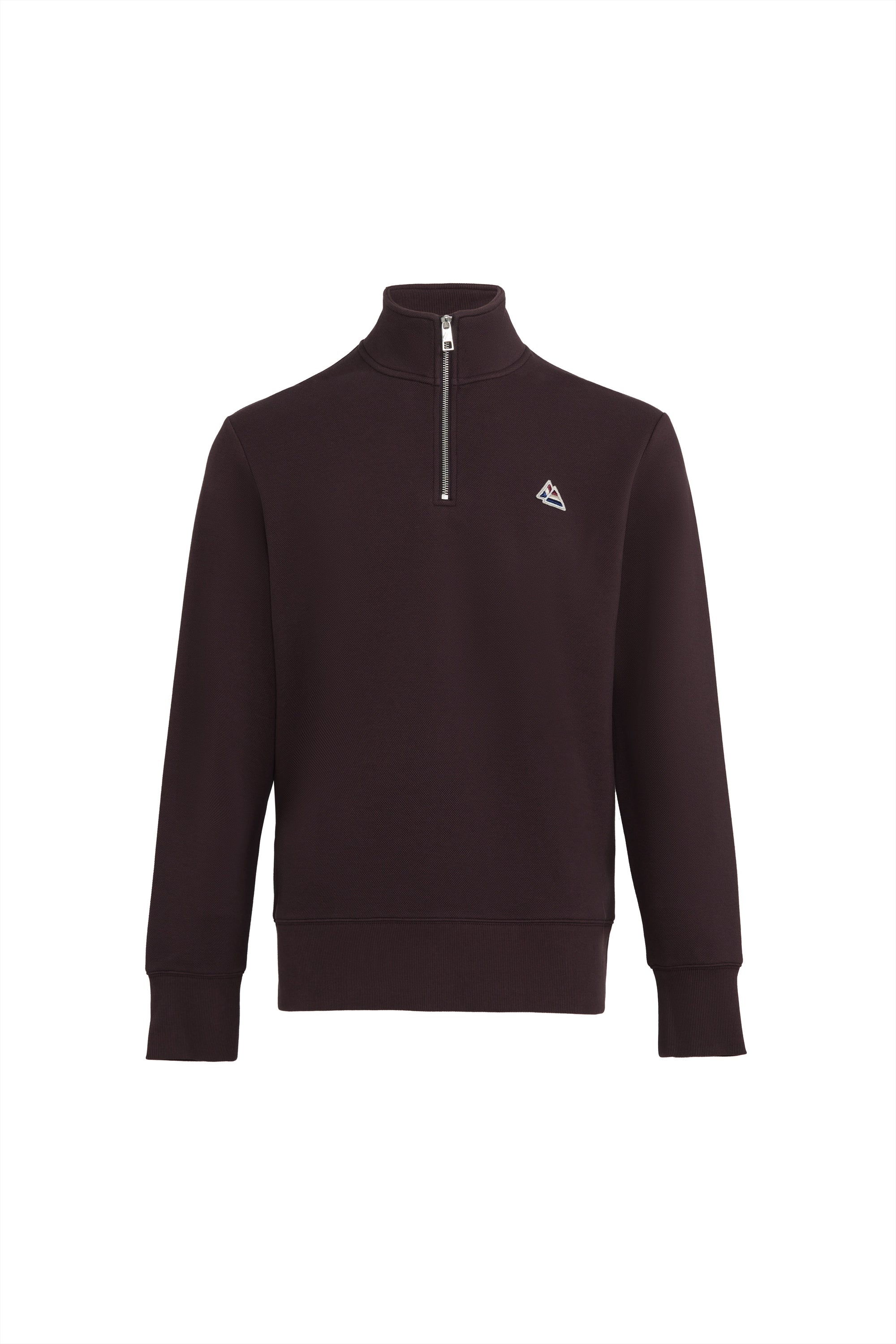 Galtsand Pique Quarter Zip Sweater