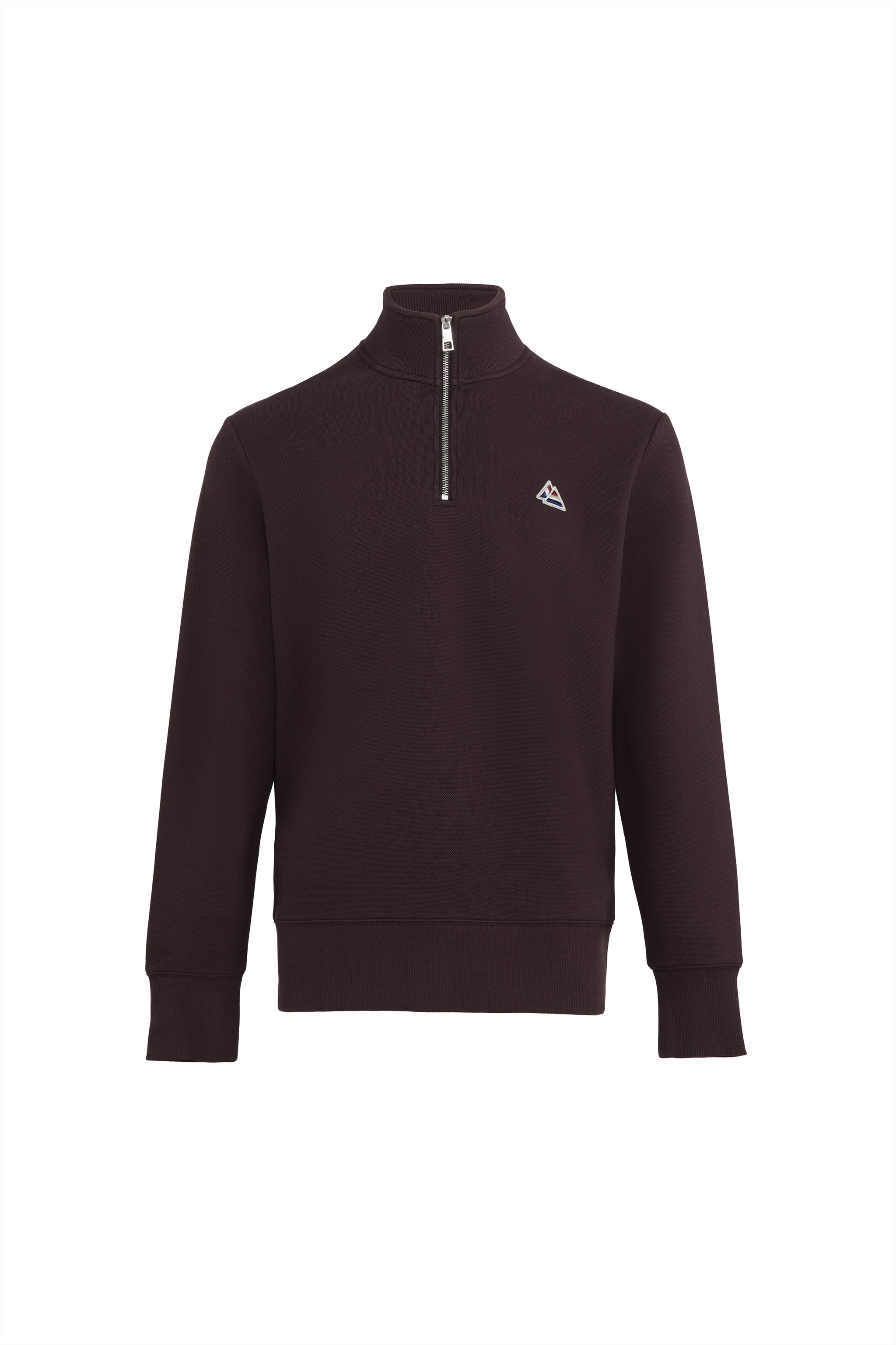 Galtsand Pique Quarter Zip Sweater