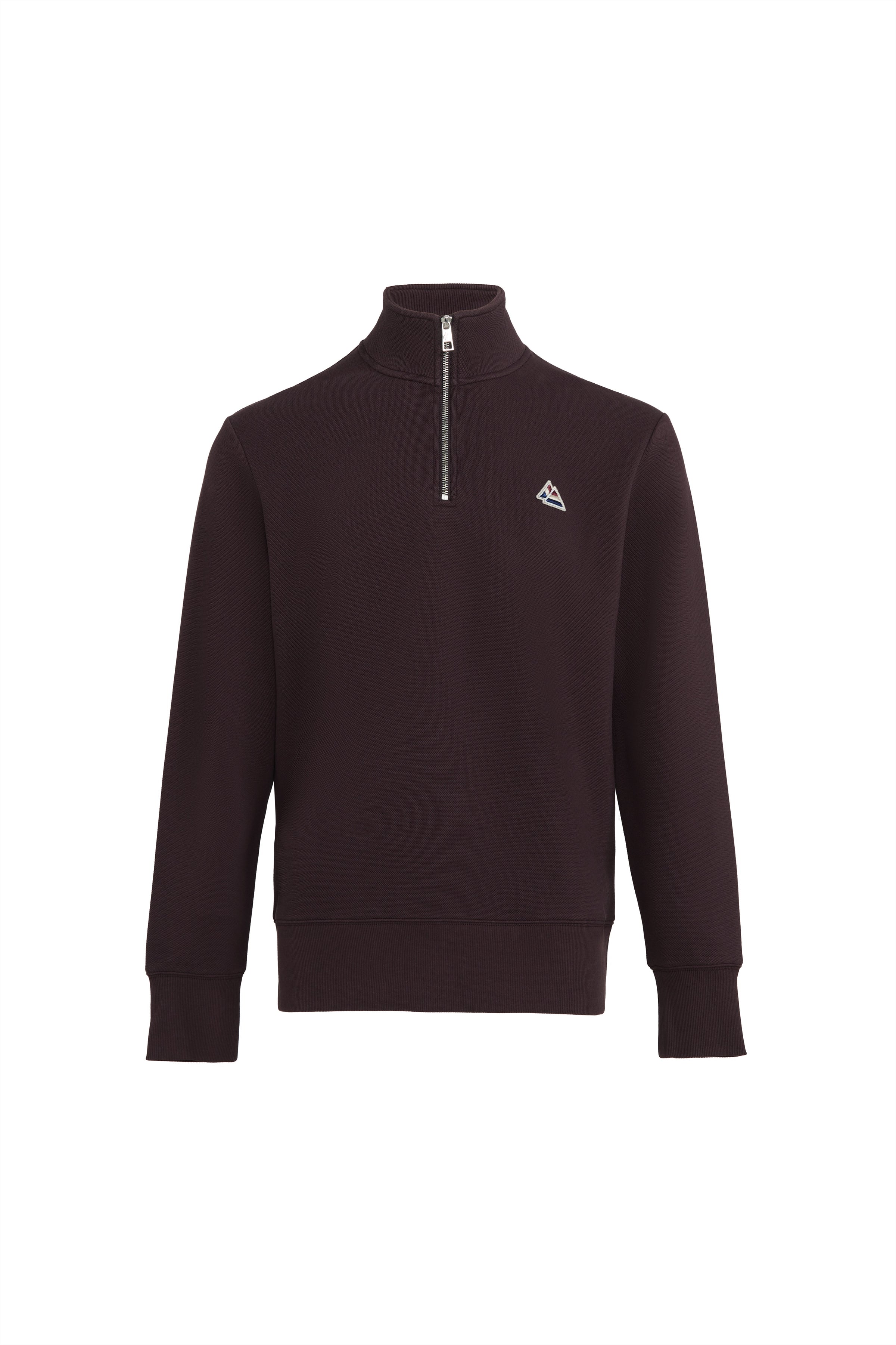 Galtsand Pique Quarter Zip Sweater