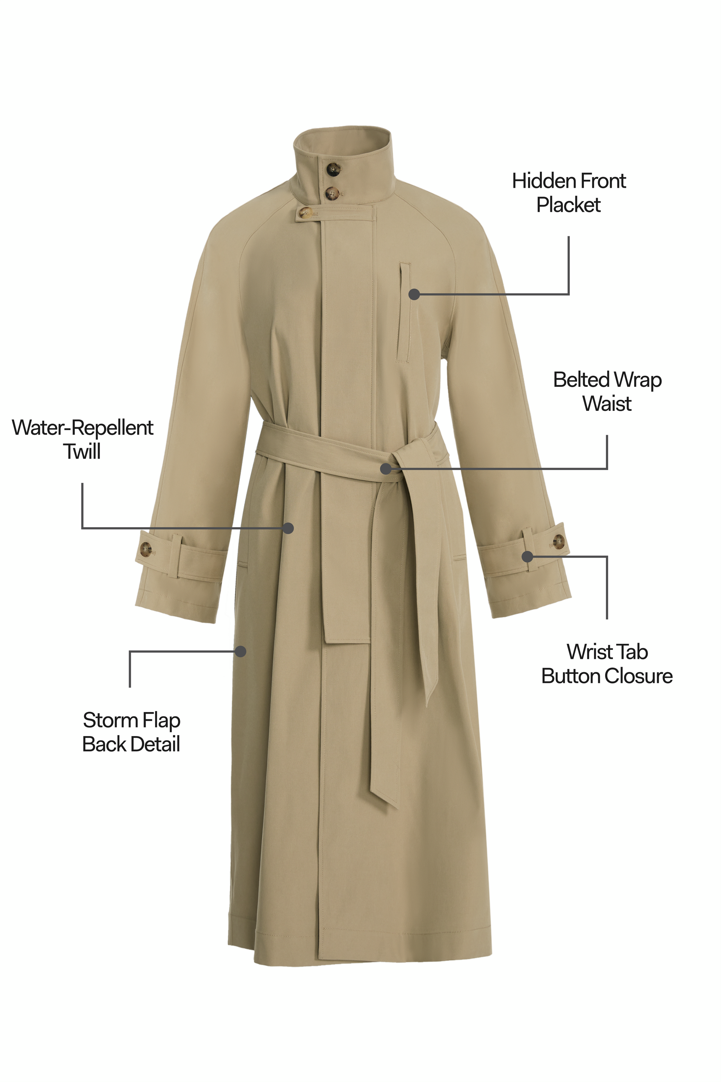 Galtsand Sadie Trench Coat