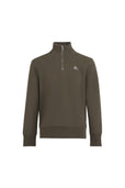 Pique Quarter Zip Sweatshirt