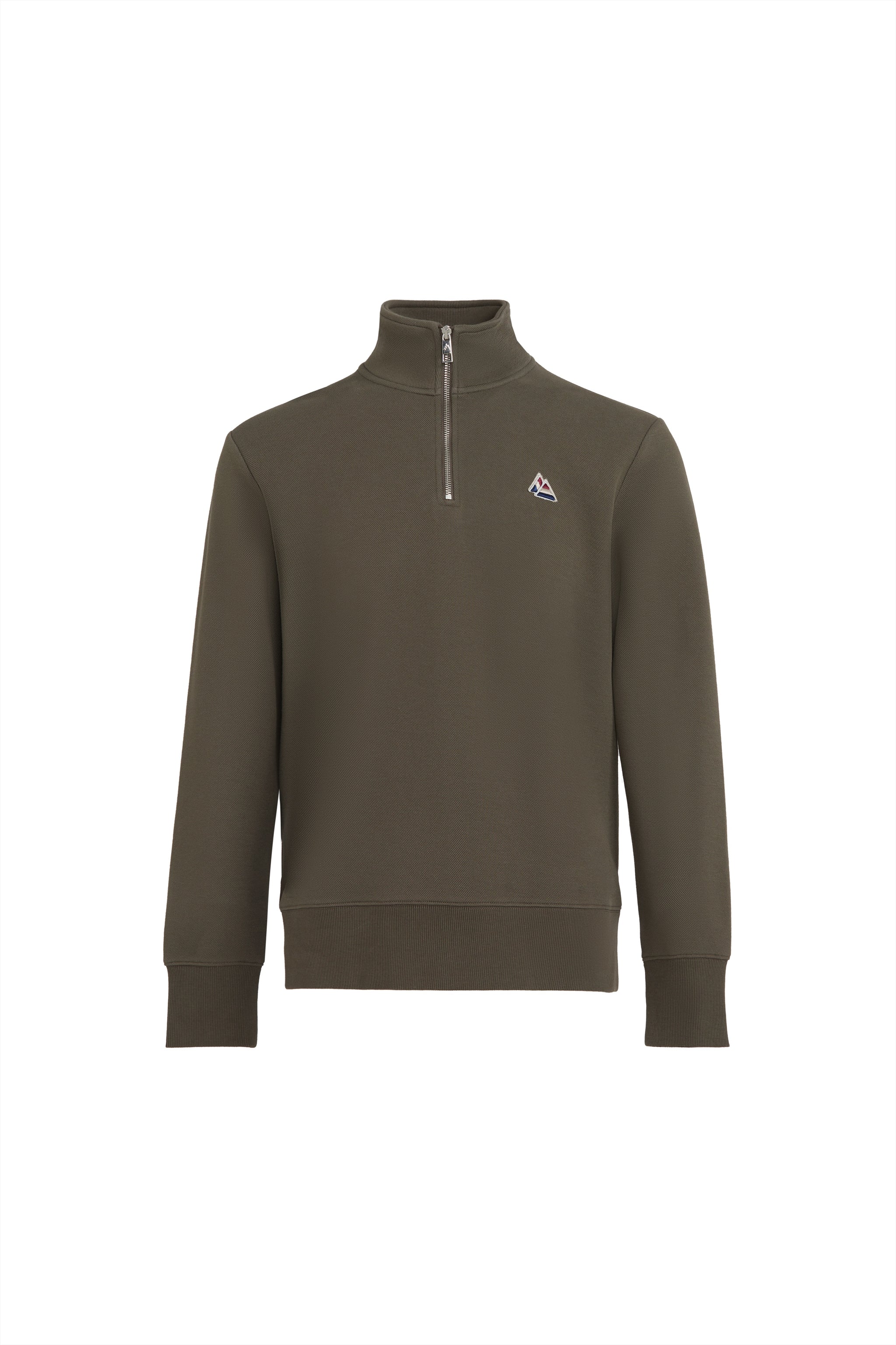 Galtsand Pique Quarter Zip Sweater