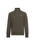 Pique Quarter Zip Sweatshirt
