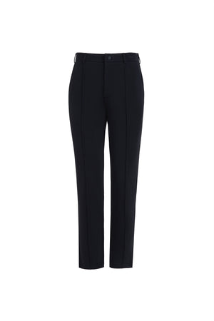 Pintuck Pique Jogger With Belt Loop