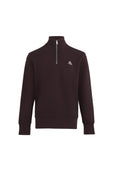 Pique Quarter Zip Sweatshirt