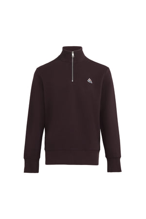 Pique Quarter Zip Sweatshirt