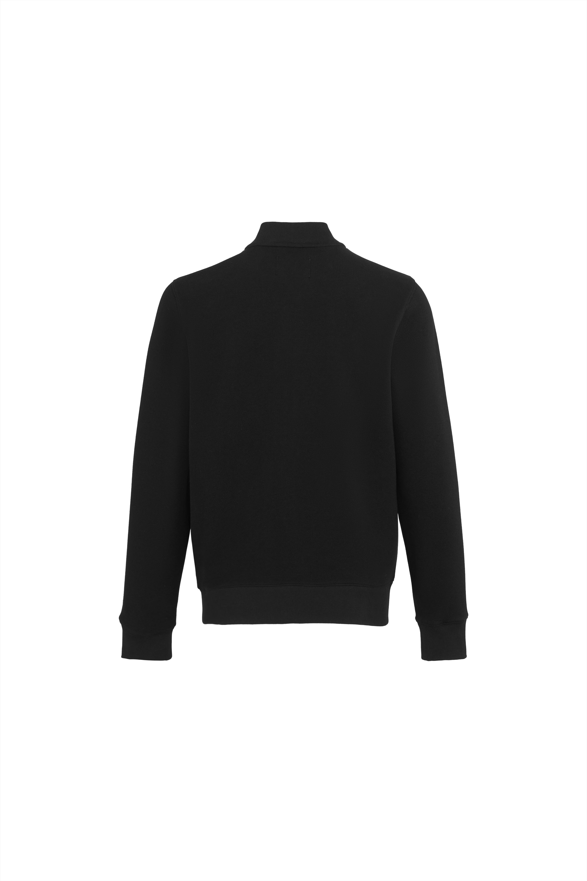 Galtsand Smith Zip Through Pique Bomber