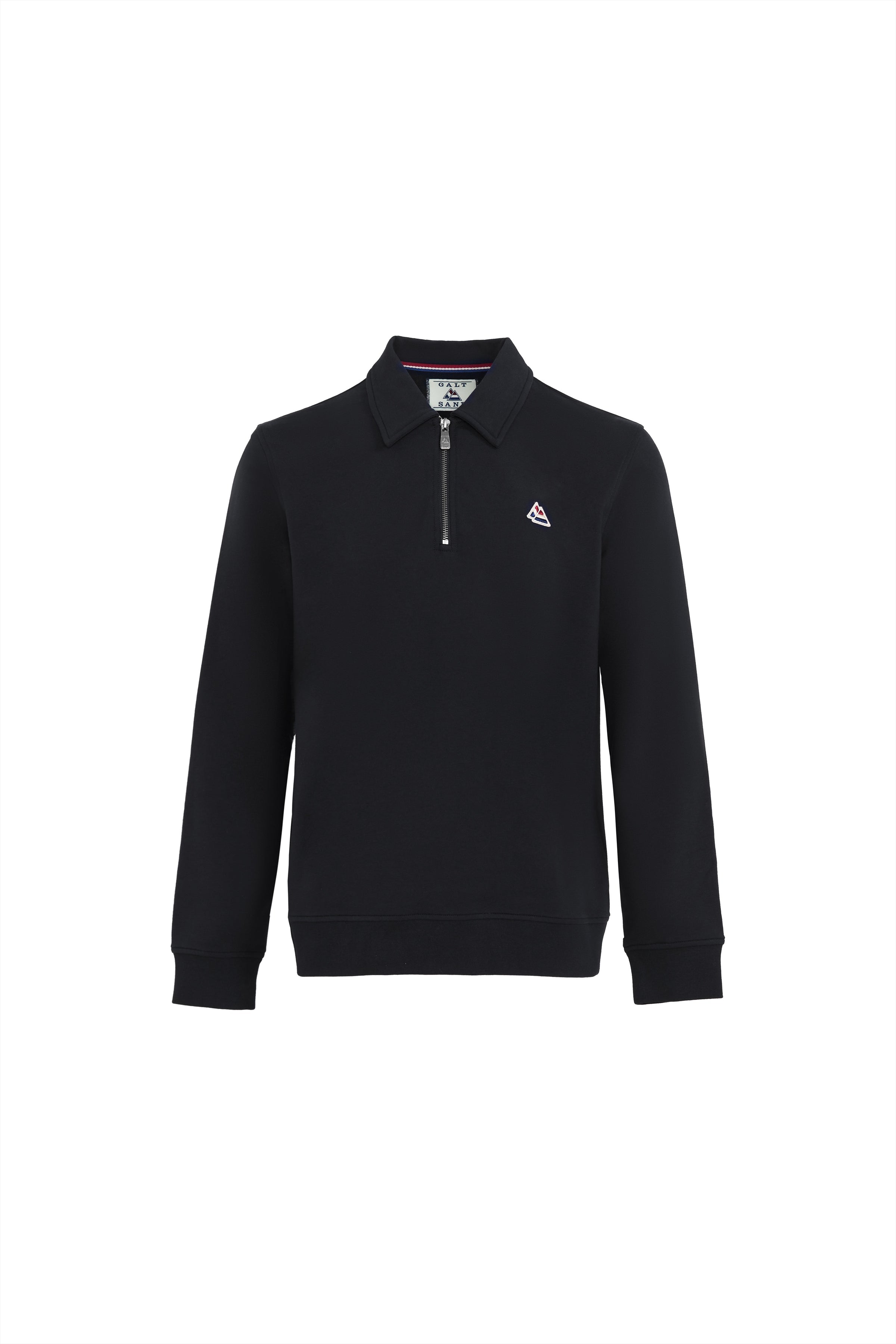 Galtsand French Terry Shirt Collar Quarter Zip