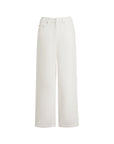 Snow White Jeans Mid Length