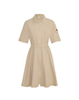 Savannah Quarter Zip Pique Collared Dress