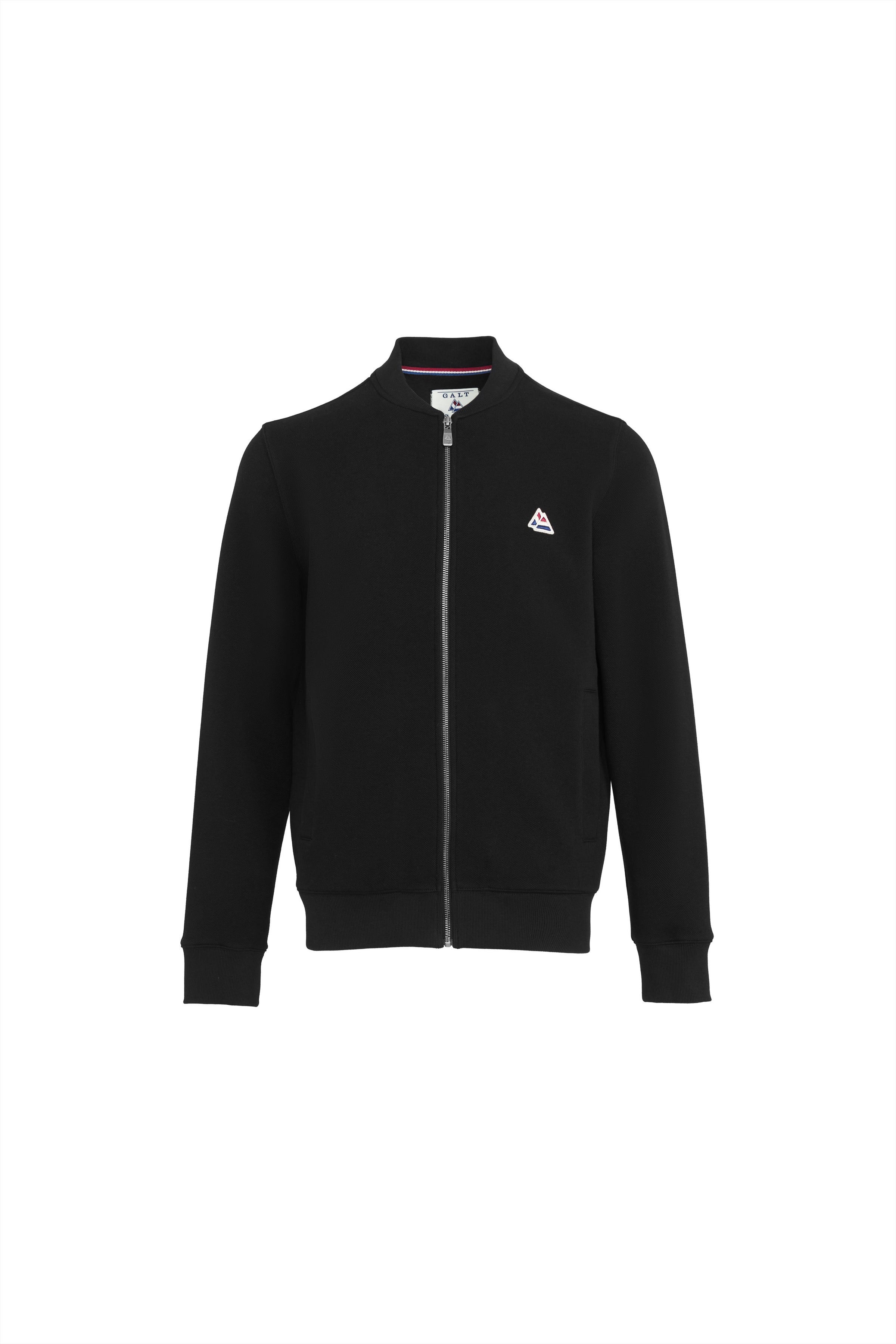 Galtsand Smith Zip Through Pique Bomber