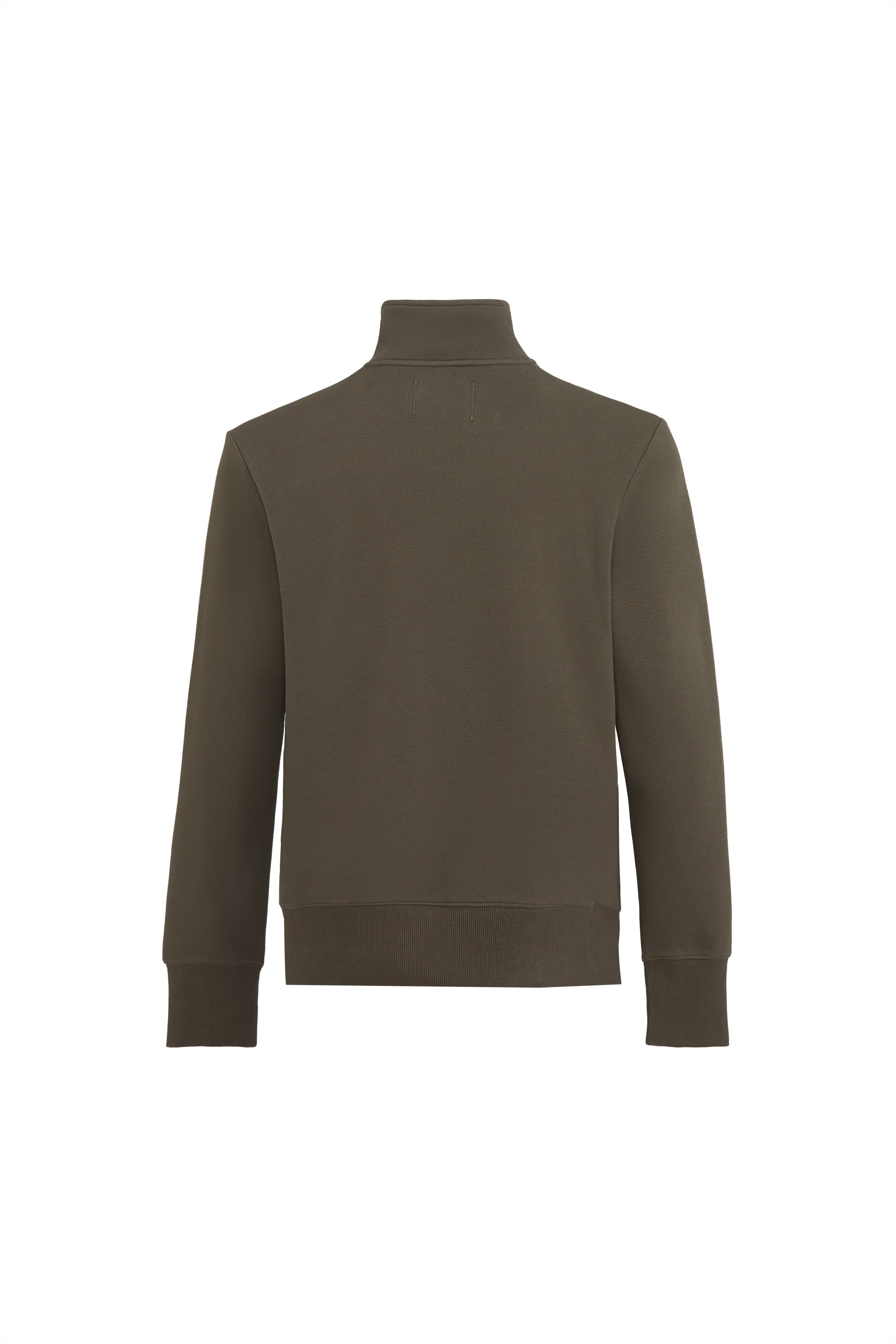 Galtsand Pique Quarter Zip Sweater