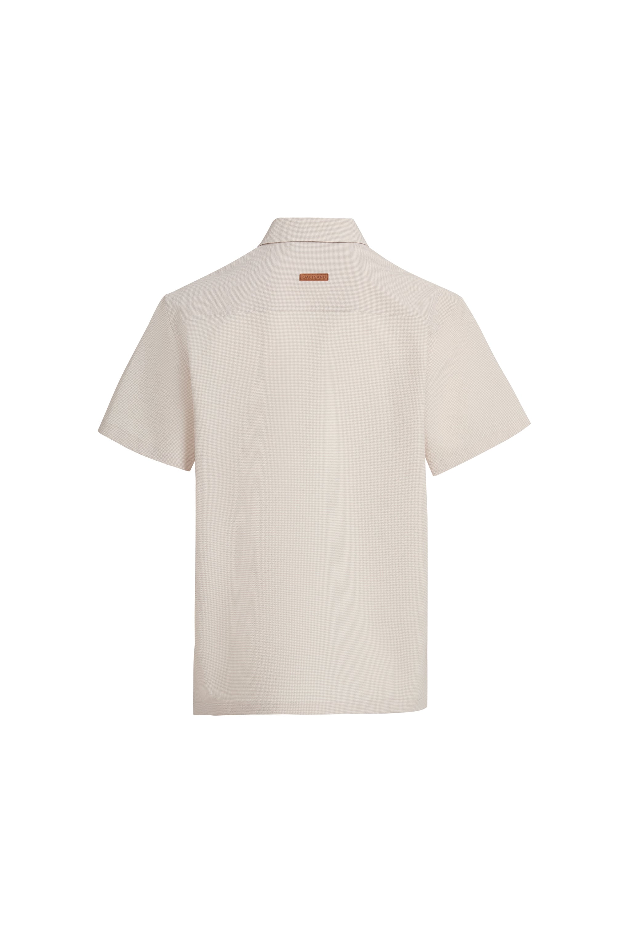 Chemise zippée en seersucker