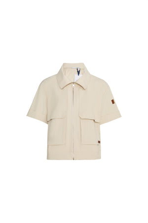 Juno Collared Short Sleeve Jacket