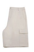 Seersucker Cargo Shorts