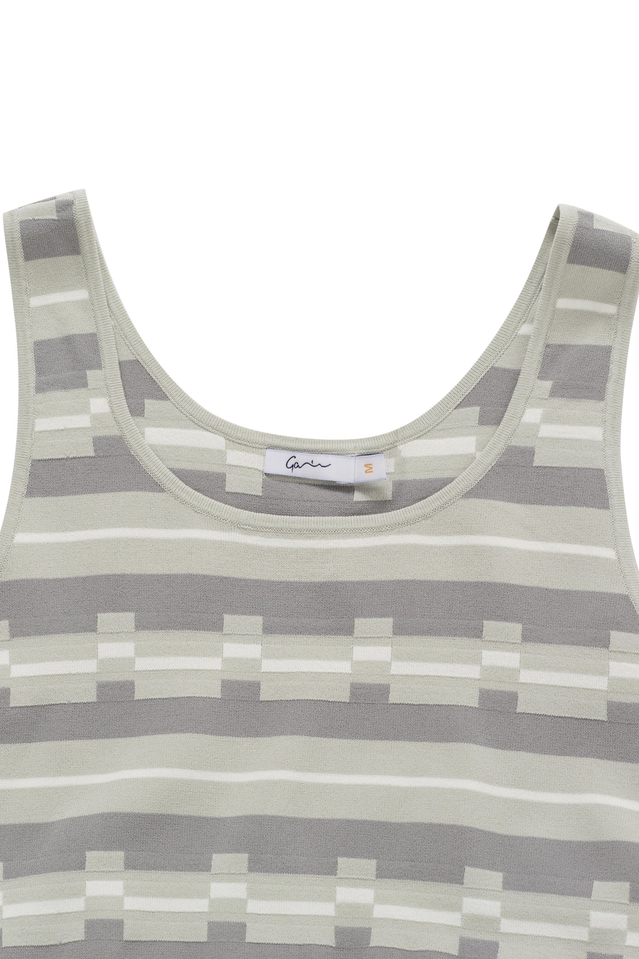 Galtsand Geometric Cropped Tank Top