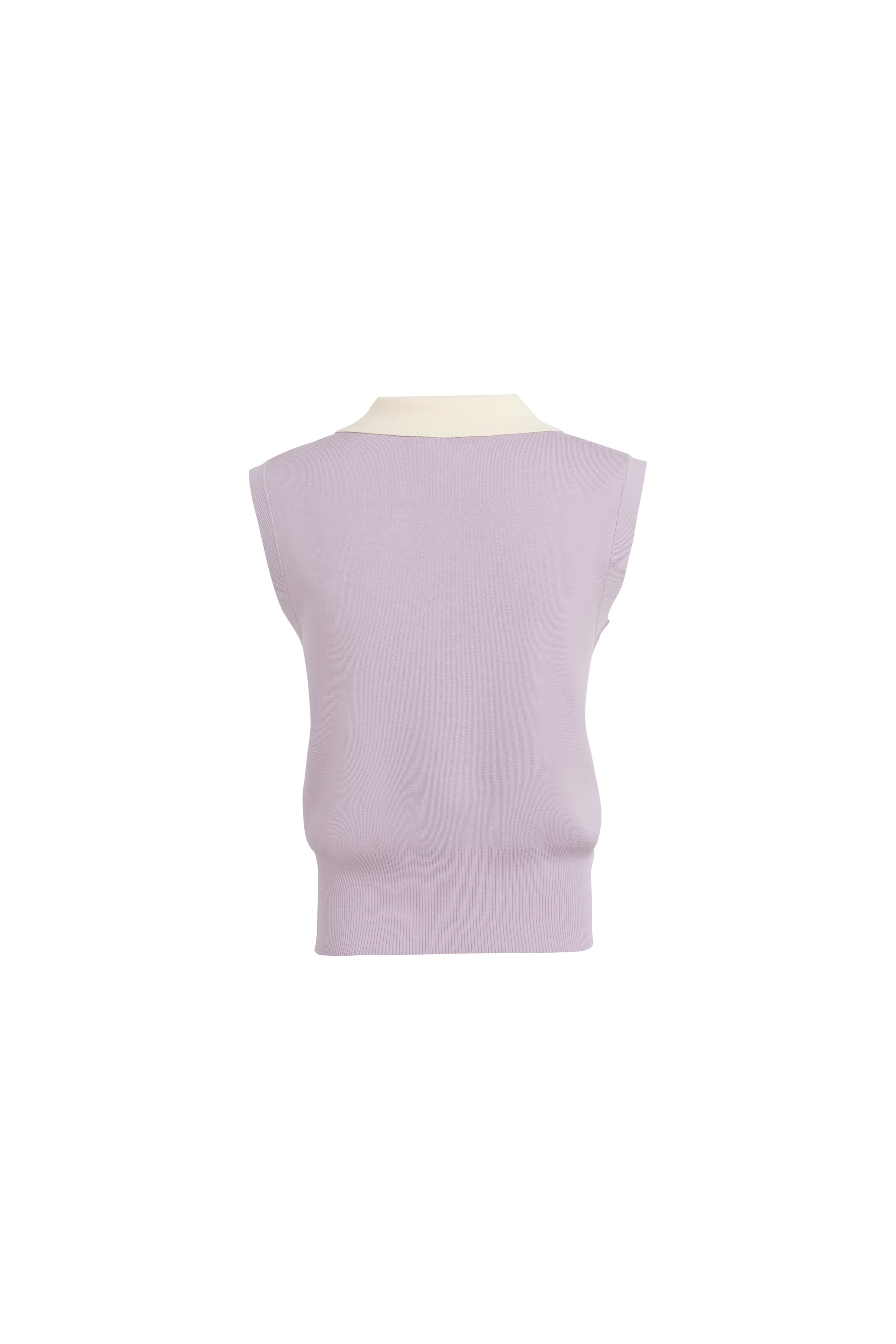 Polo Knit Cashmere Tank