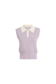 Polo Knit Cashmere Tank