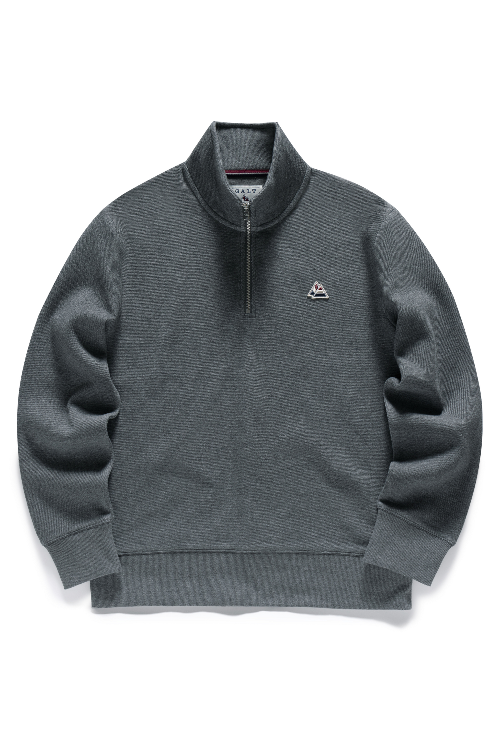 Galtsand Pique Quarter Zip Sweater