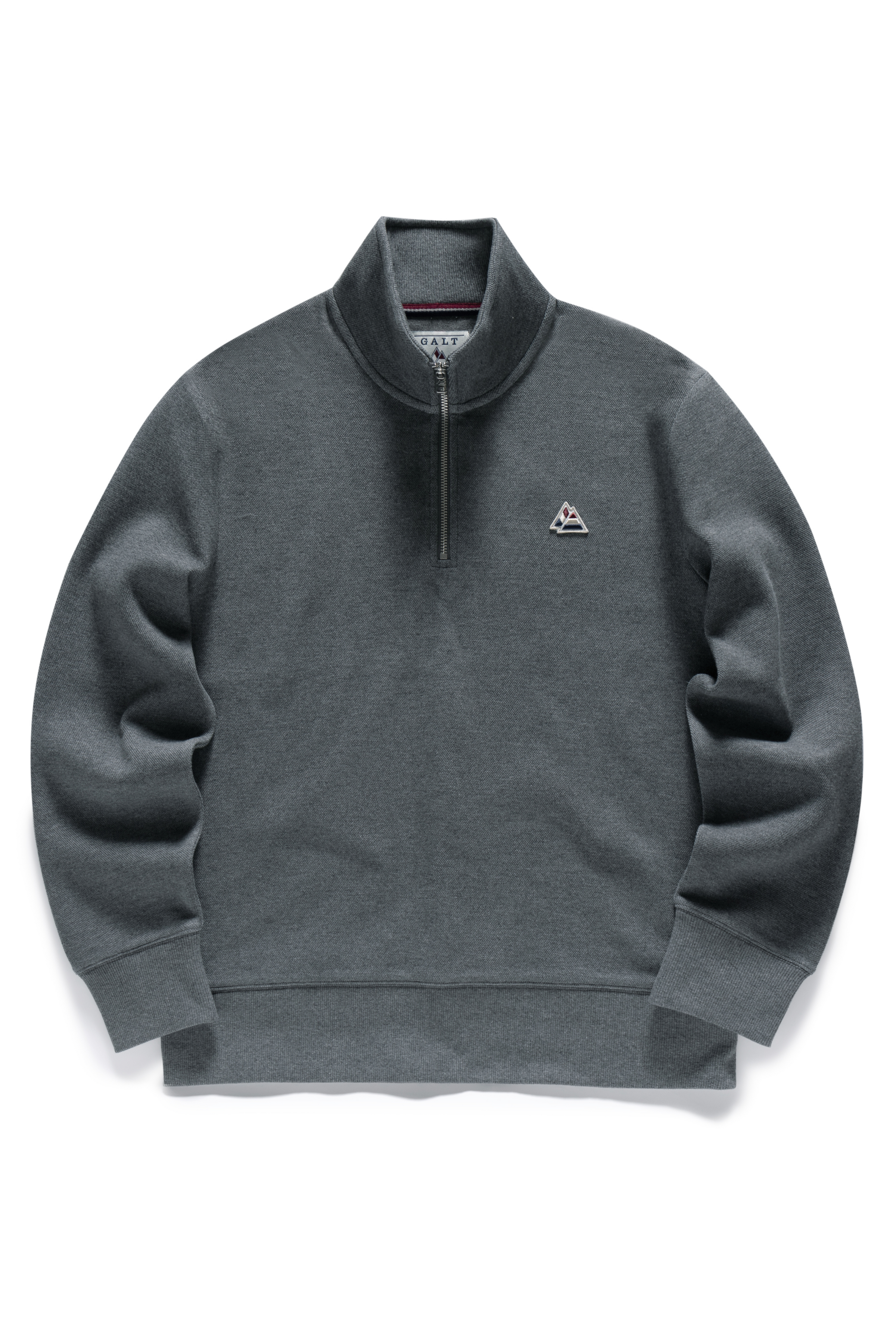 Galtsand Pique Quarter Zip Sweater