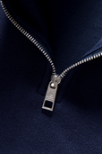 Pique Quarter Zip Sweatshirt