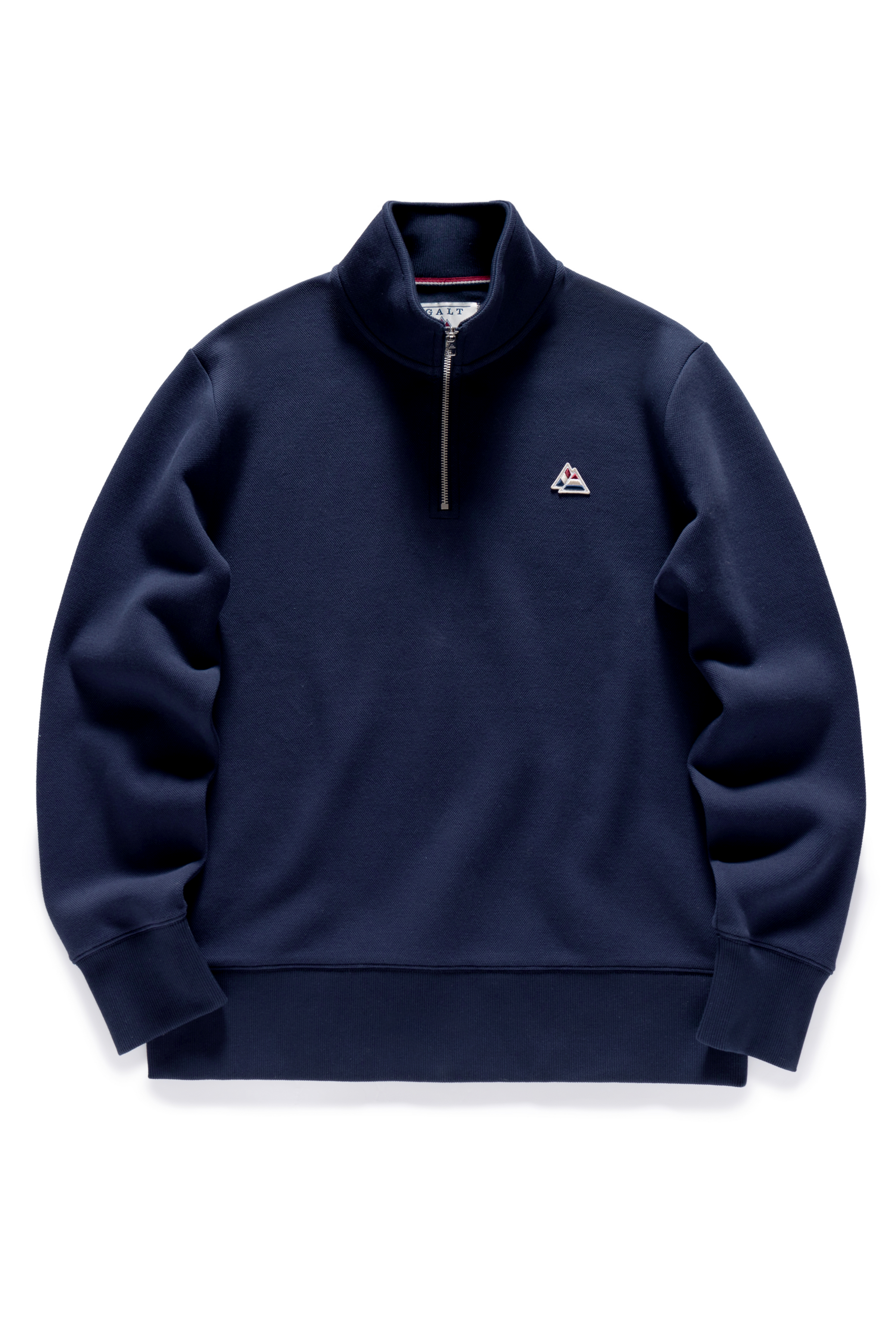 Galtsand Pique Quarter Zip Sweater