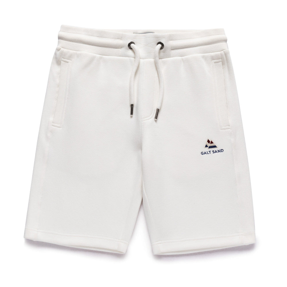 
                      
                        Pique Short Set in White
                      
                    