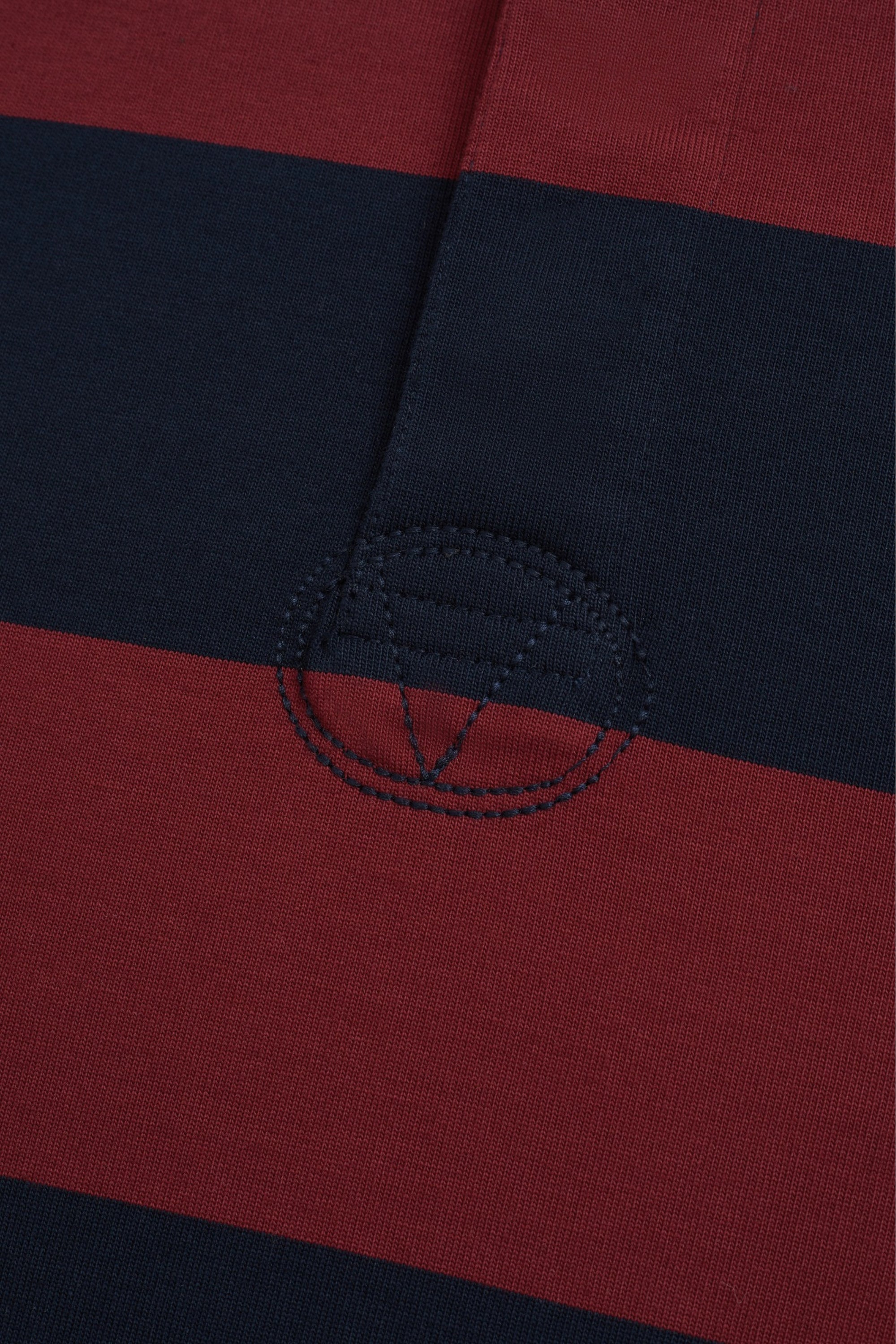 Mulberry Engineered Strip Rugby Polo