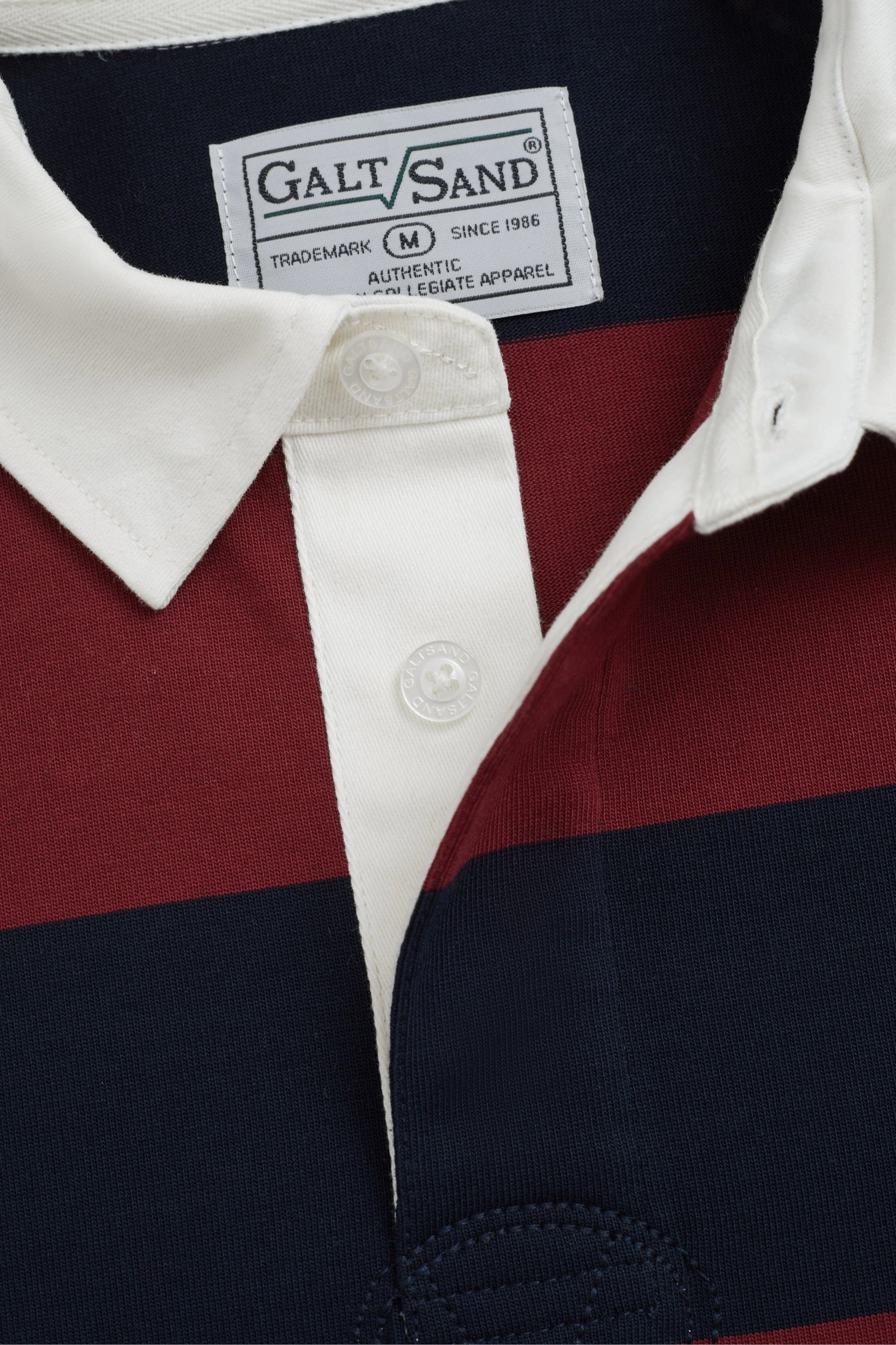 Mulberry Engineered Strip Rugby Polo