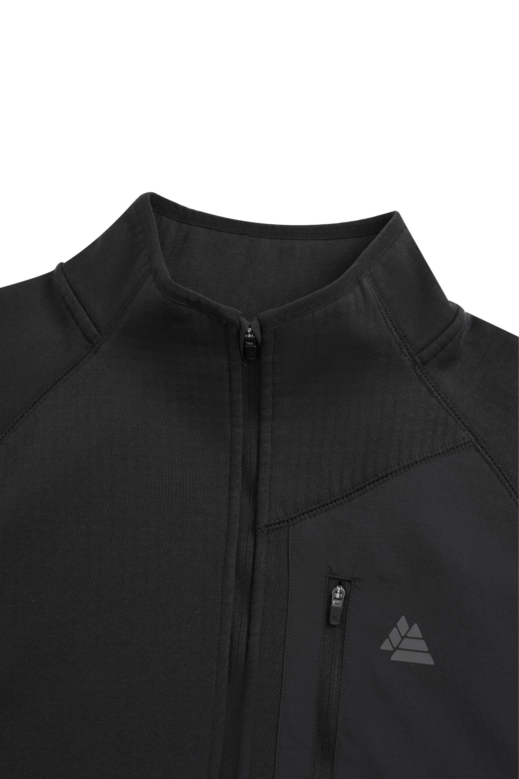 Proton Zip Front Bonded Grid Fleece Jacket