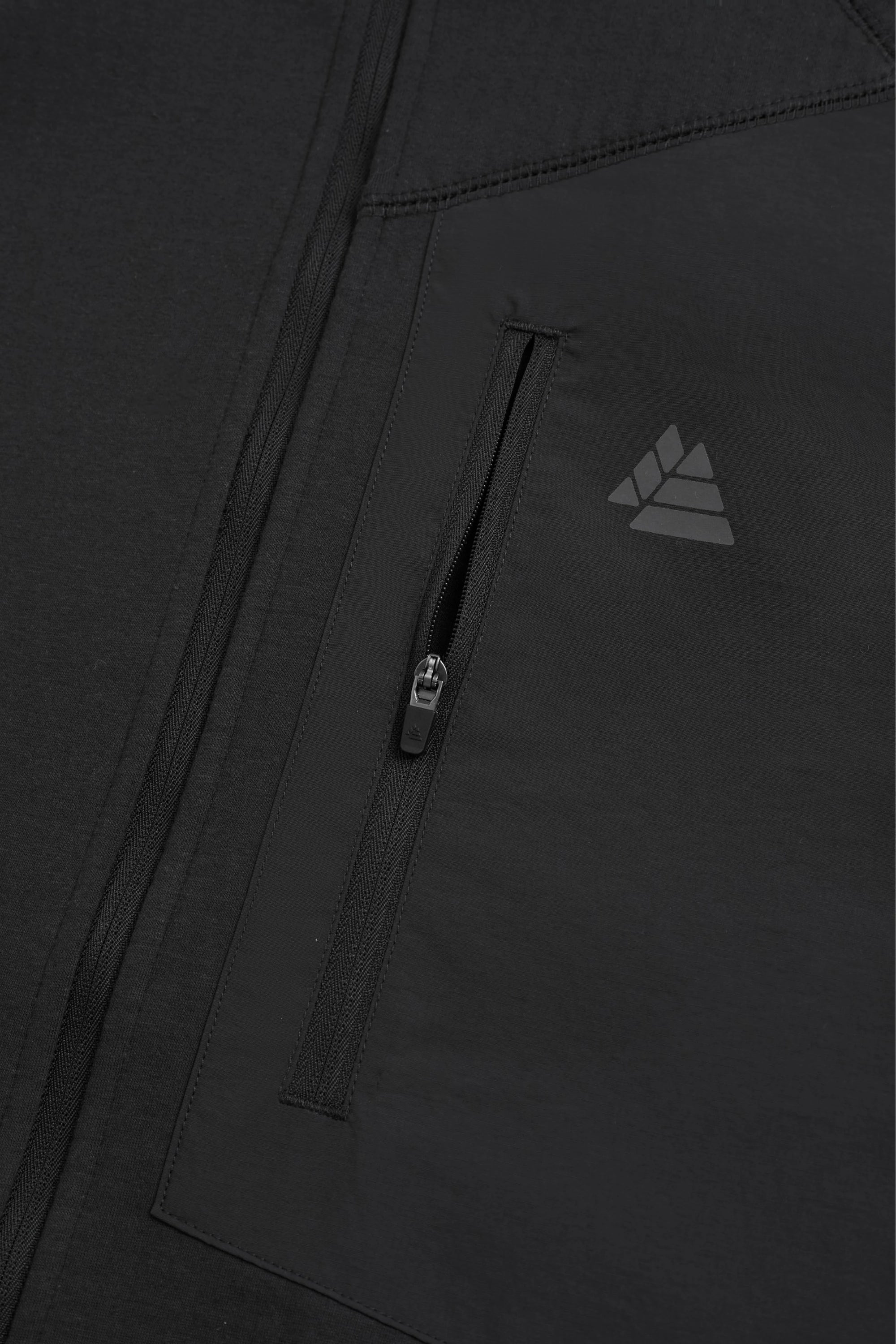 Proton Zip Front Bonded Grid Fleece Jacket