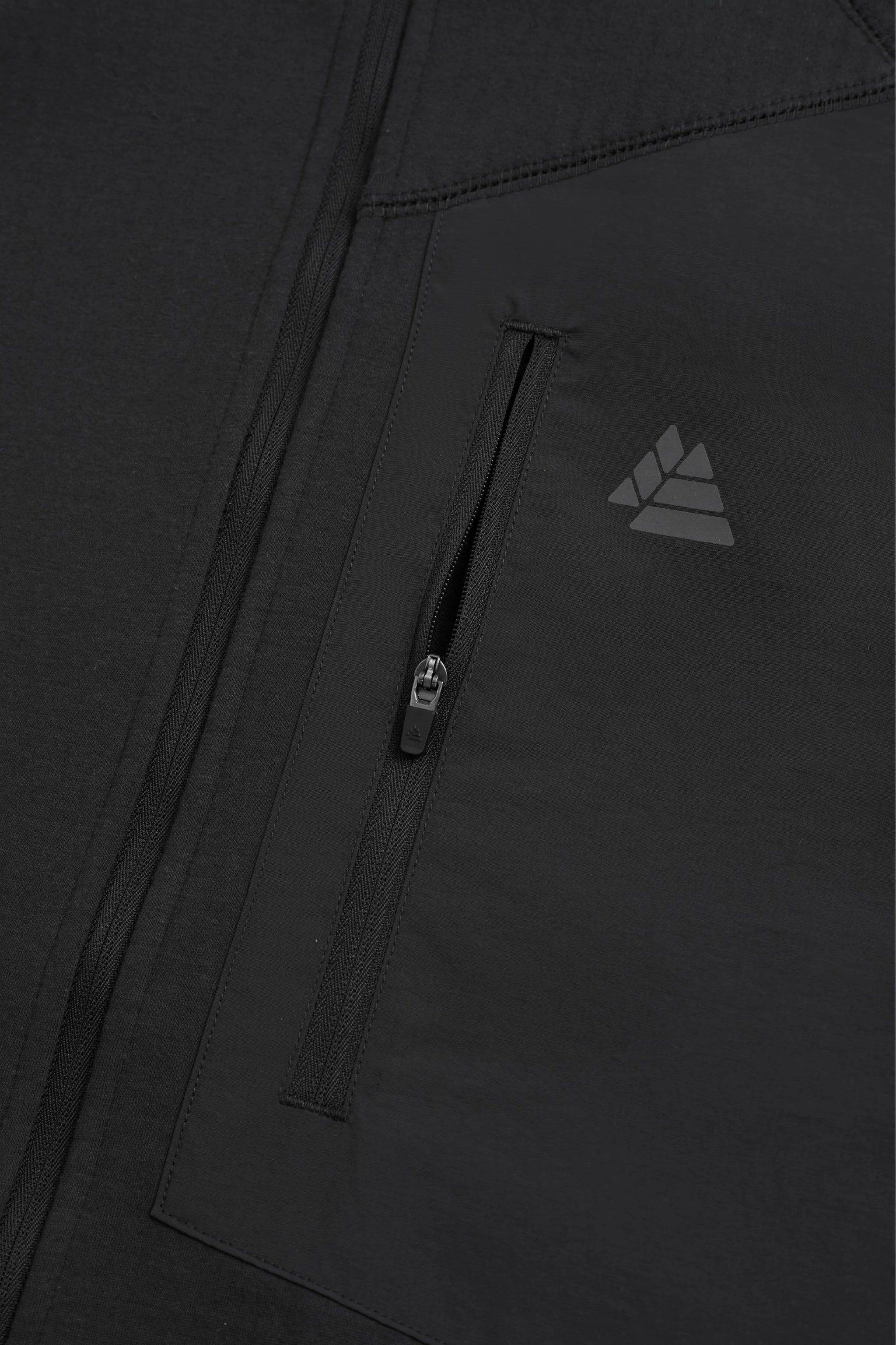 Proton Zip Front Bonded Grid Fleece Jacket
