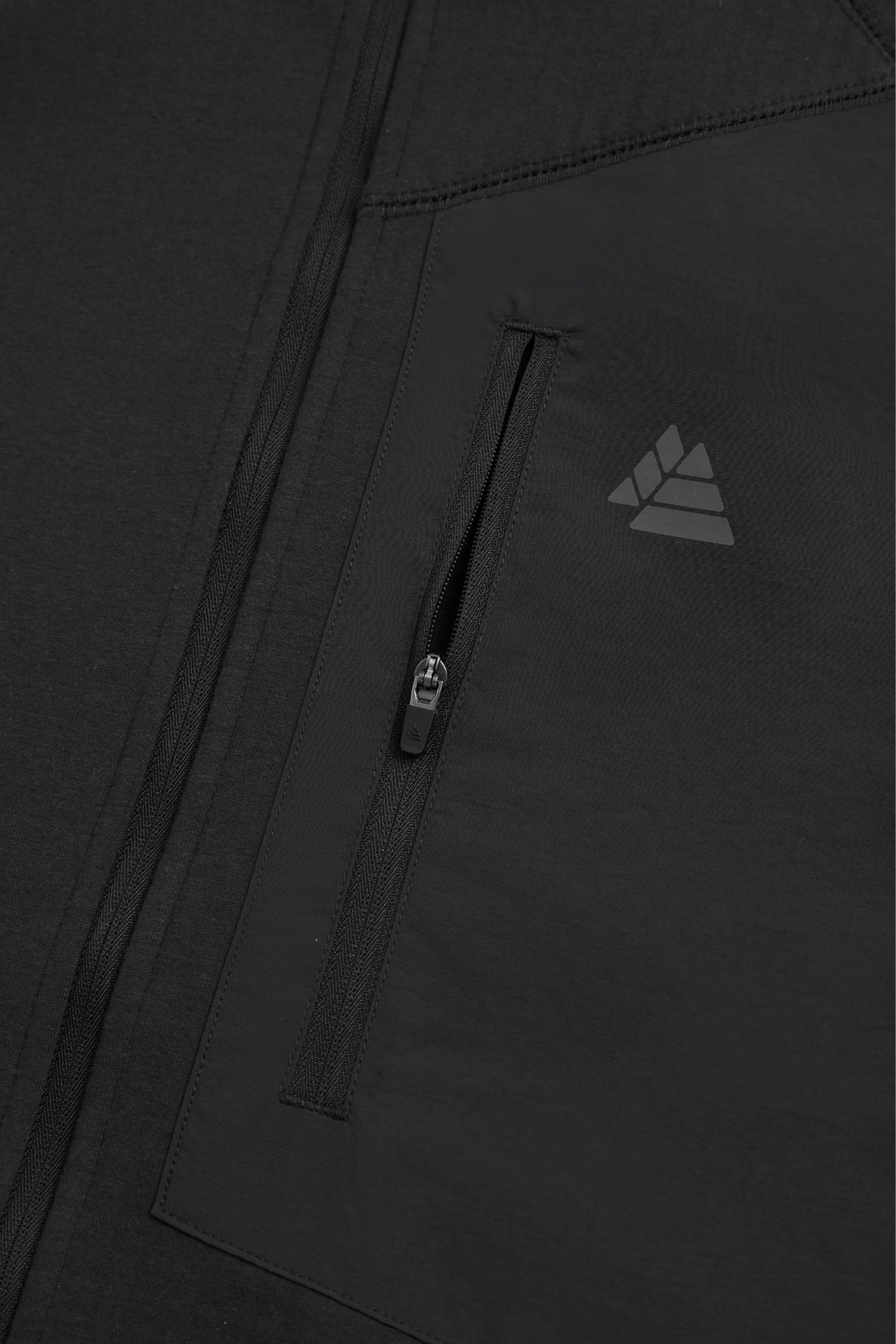 Proton Zip Front Bonded Grid Fleece Jacket