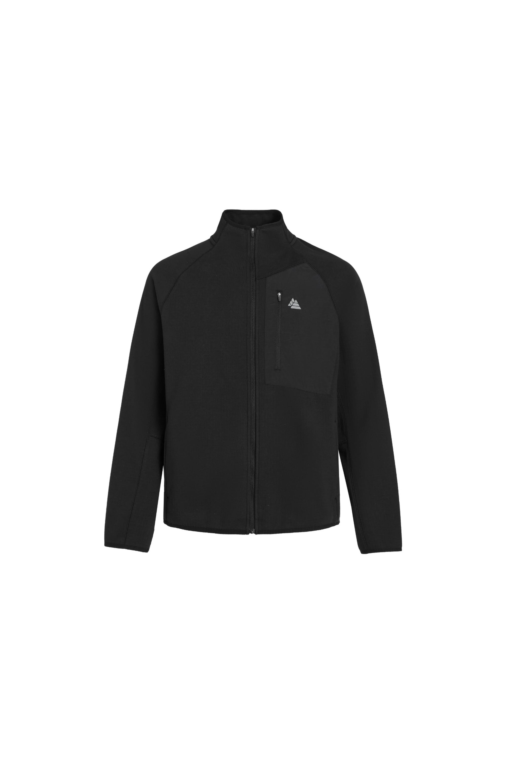 Proton Zip Front Bonded Grid Fleece Jacket