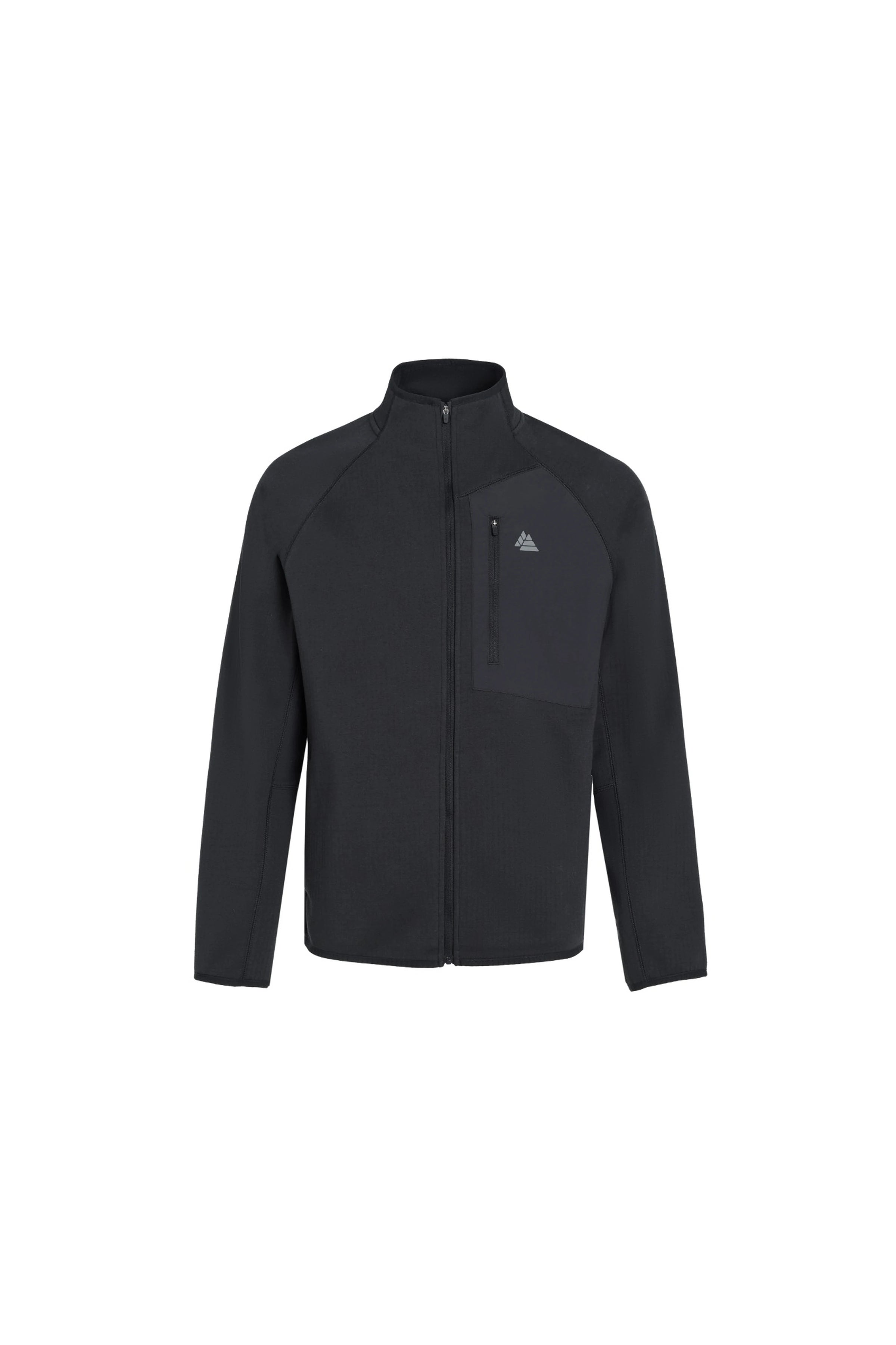 Proton Zip Front Bonded Grid Fleece Jacket