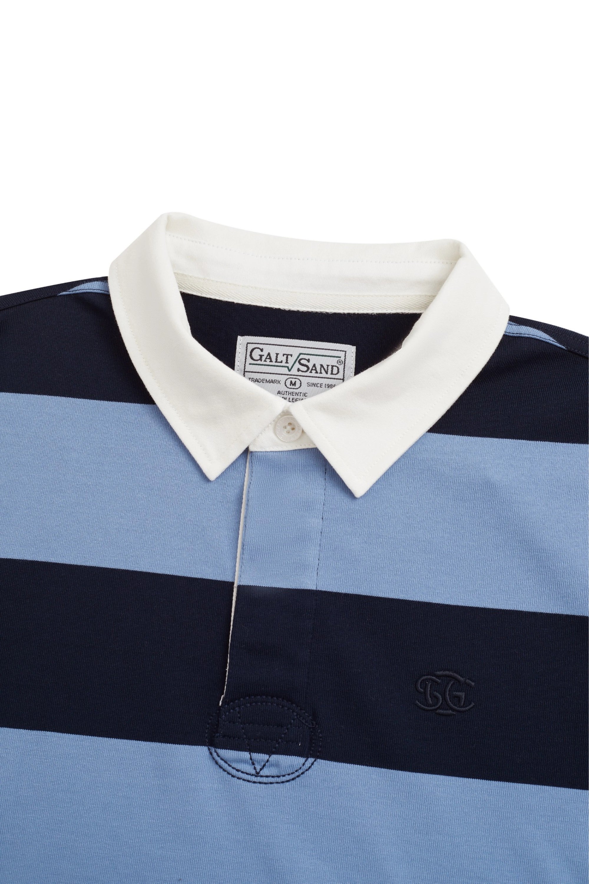 Oxford Engineered Stripe Rugby Polo