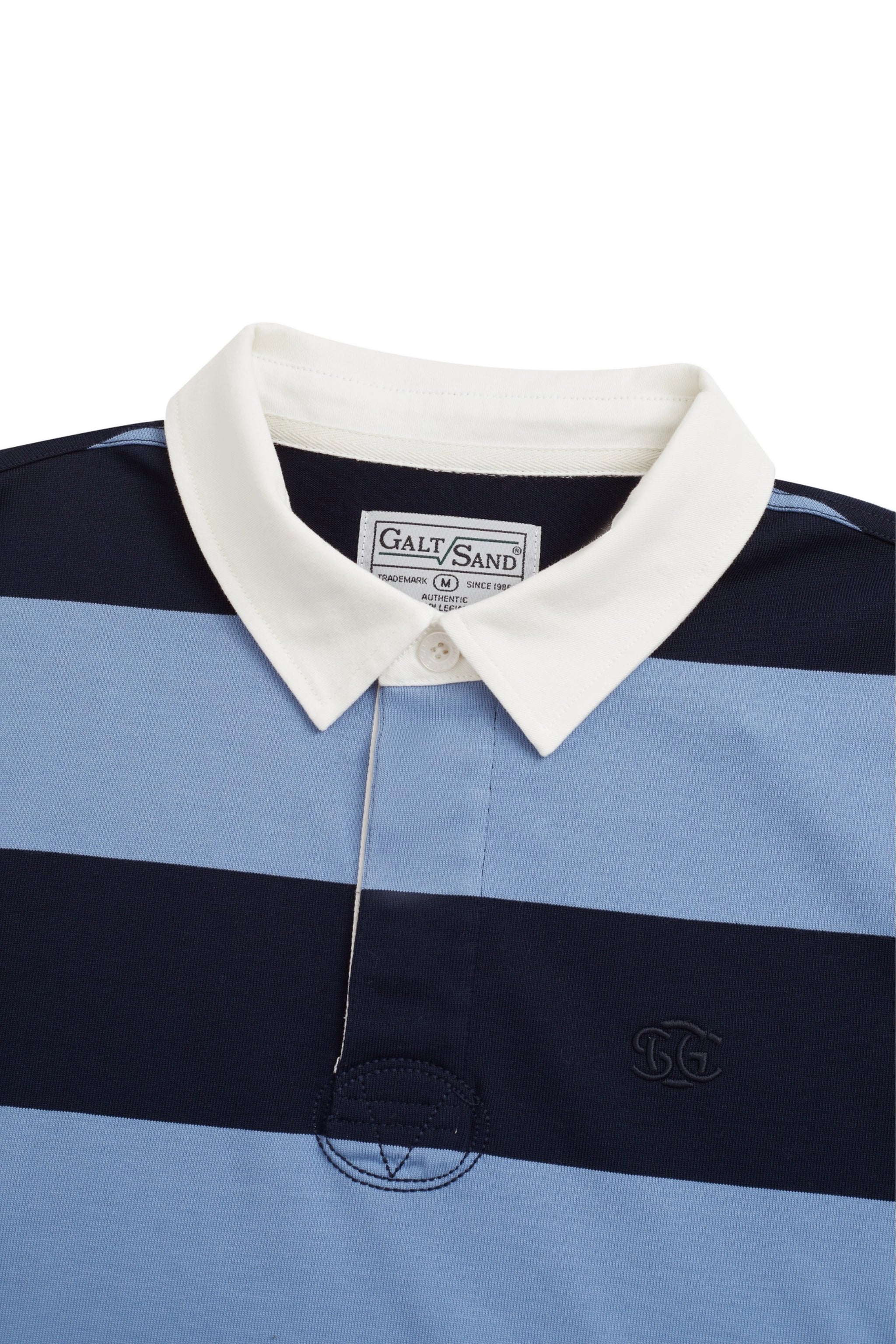 Oxford Engineered Stripe Rugby Polo