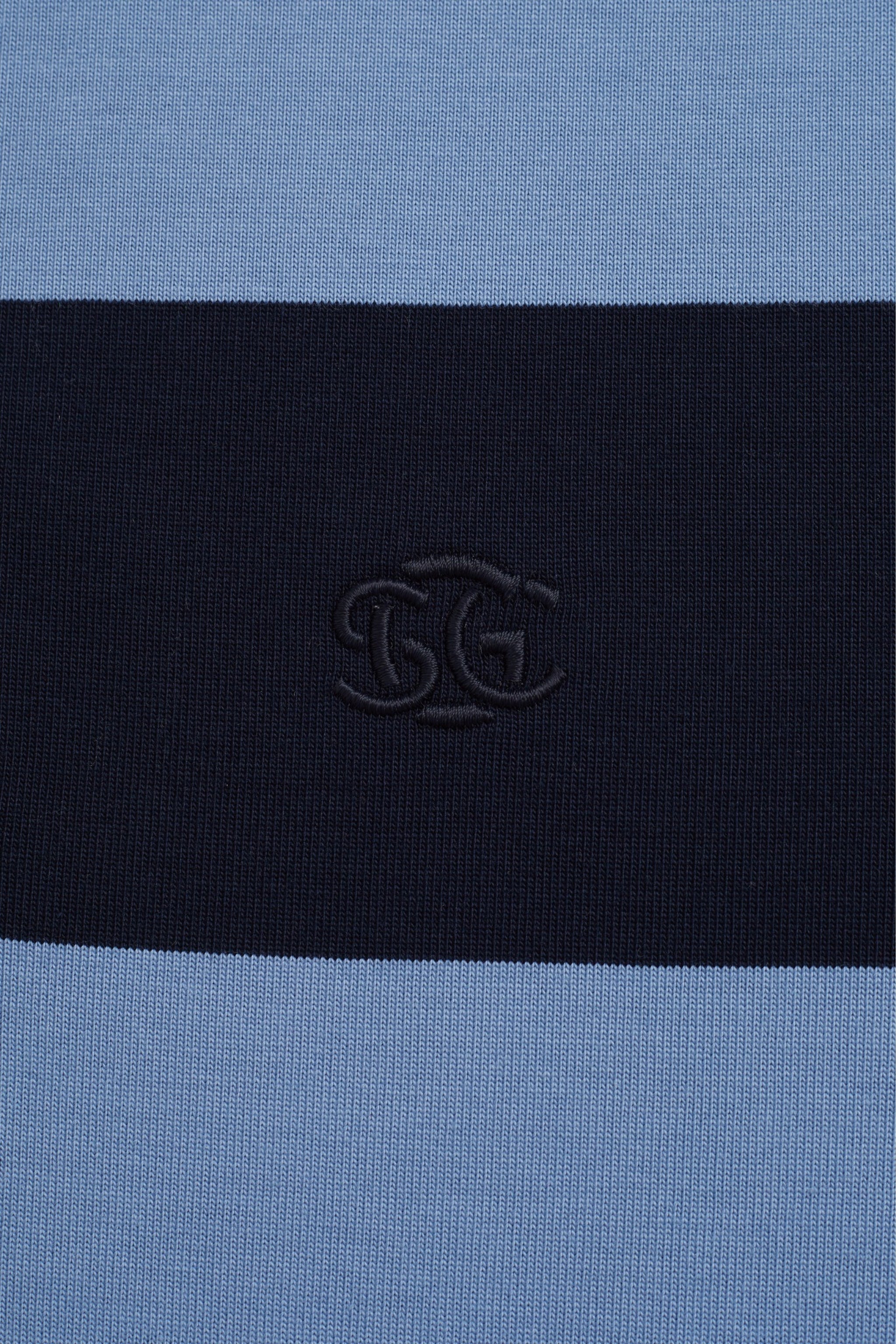 Oxford Engineered Stripe Rugby Polo
