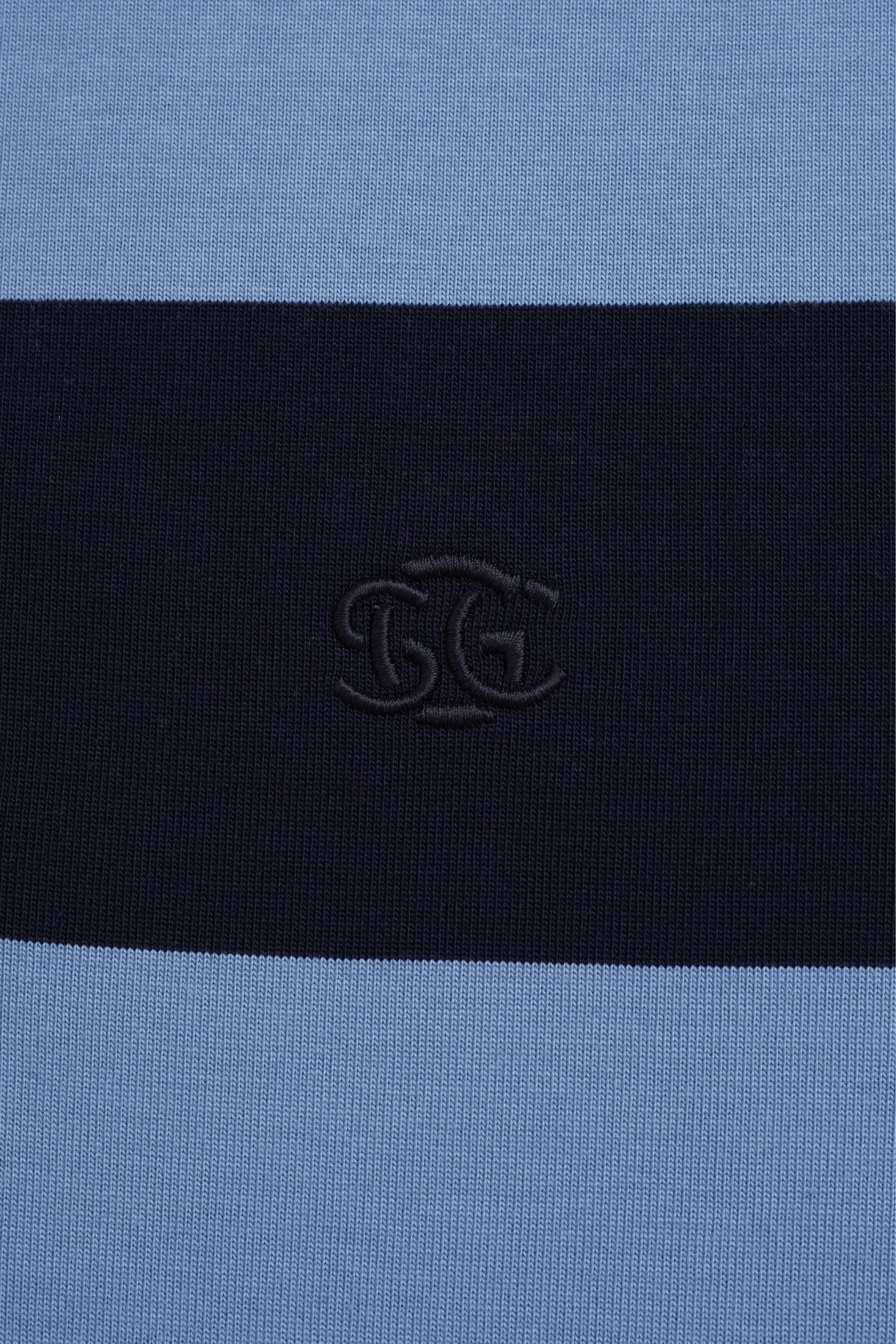 Oxford Engineered Stripe Rugby Polo