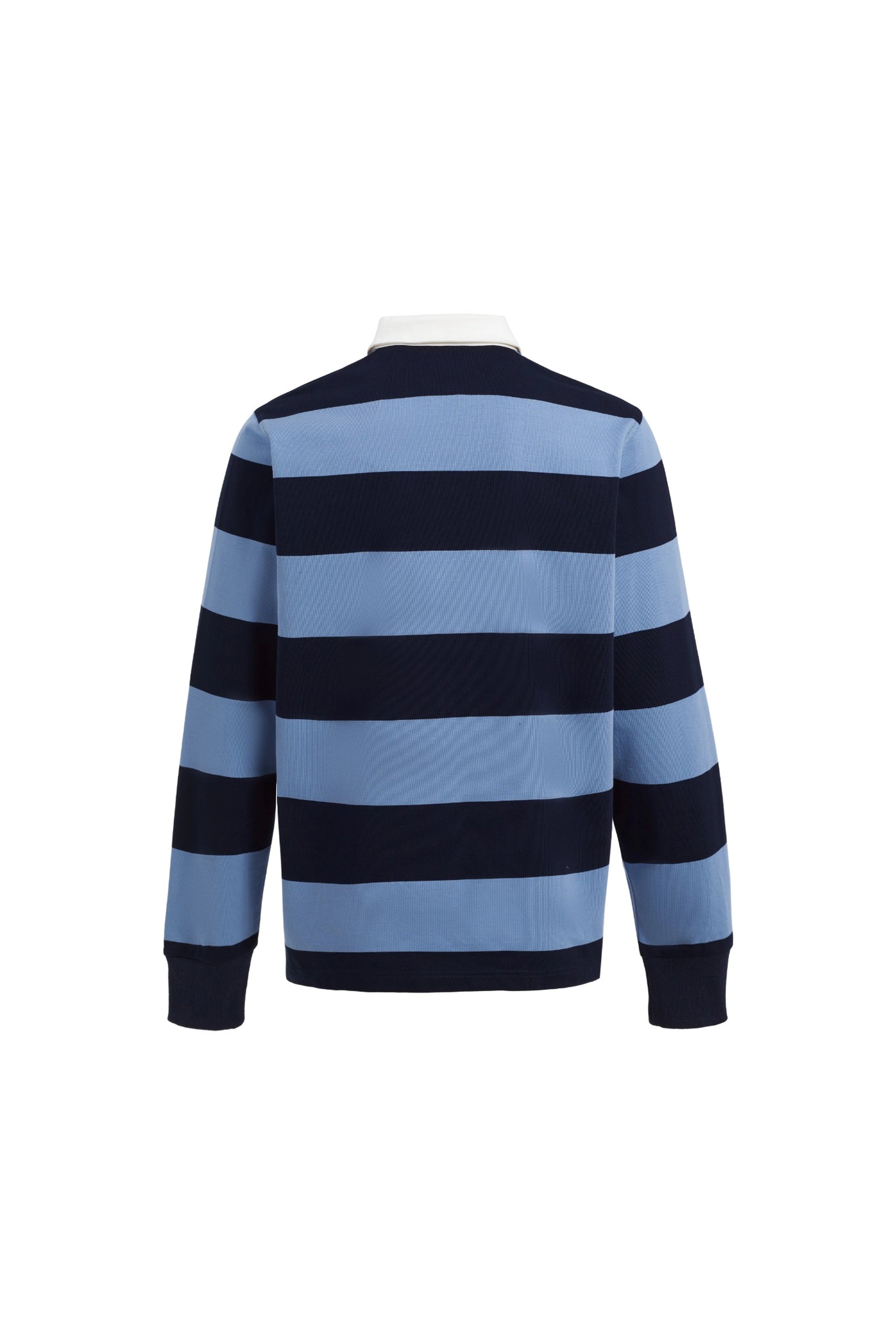 Oxford Engineered Stripe Rugby Polo