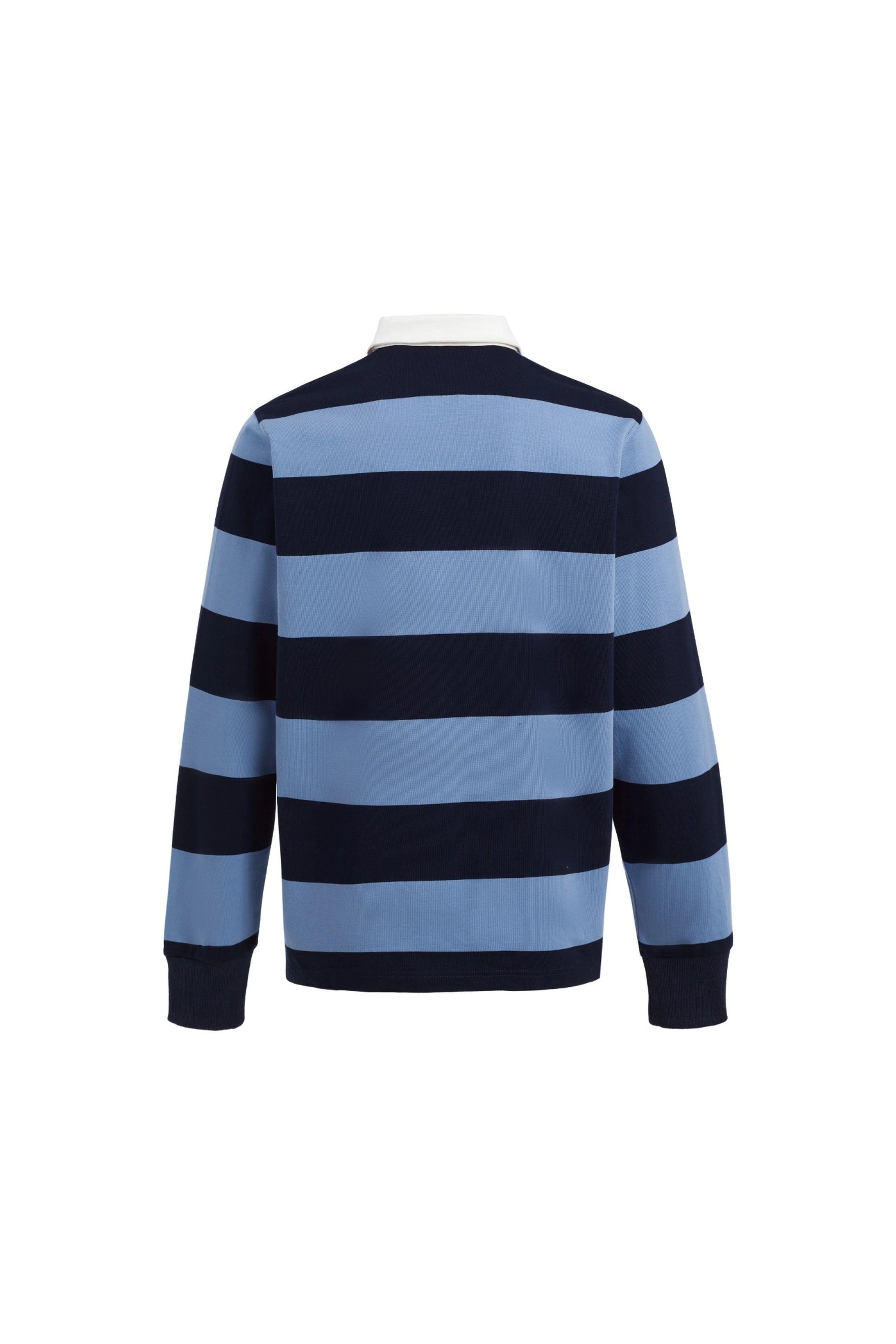Oxford Engineered Stripe Rugby Polo