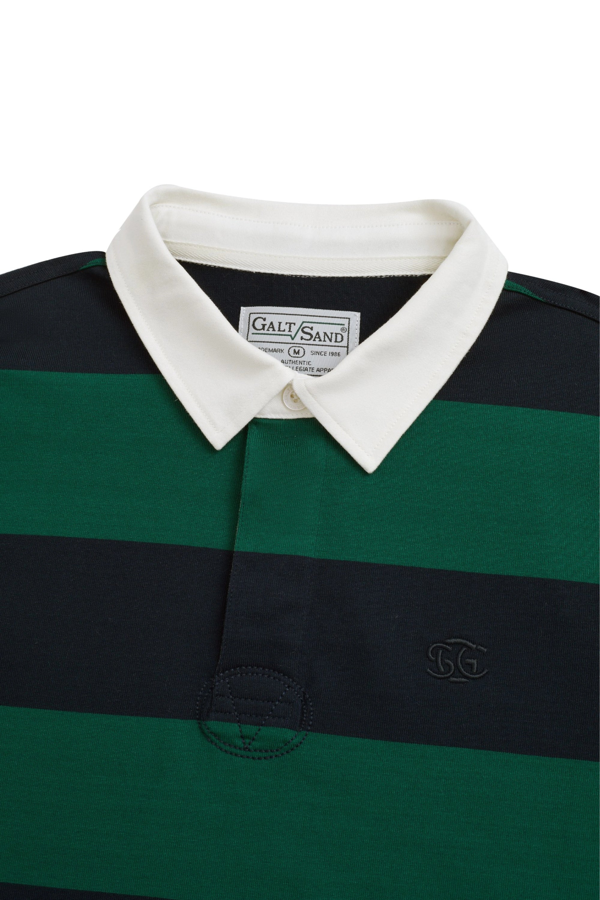 Wade Engineered Stripe Rugby Polo