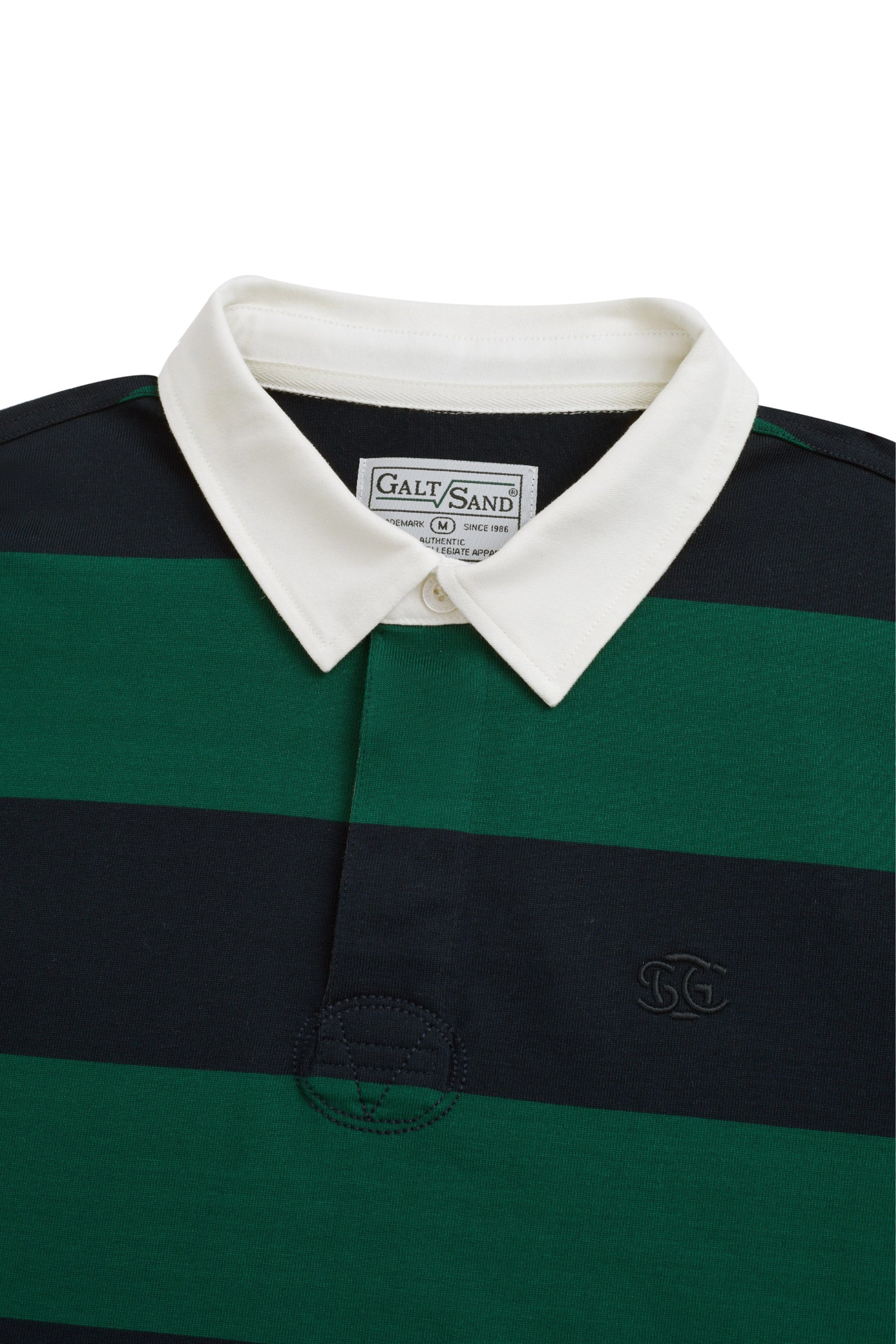 Wade Engineered Stripe Rugby Polo
