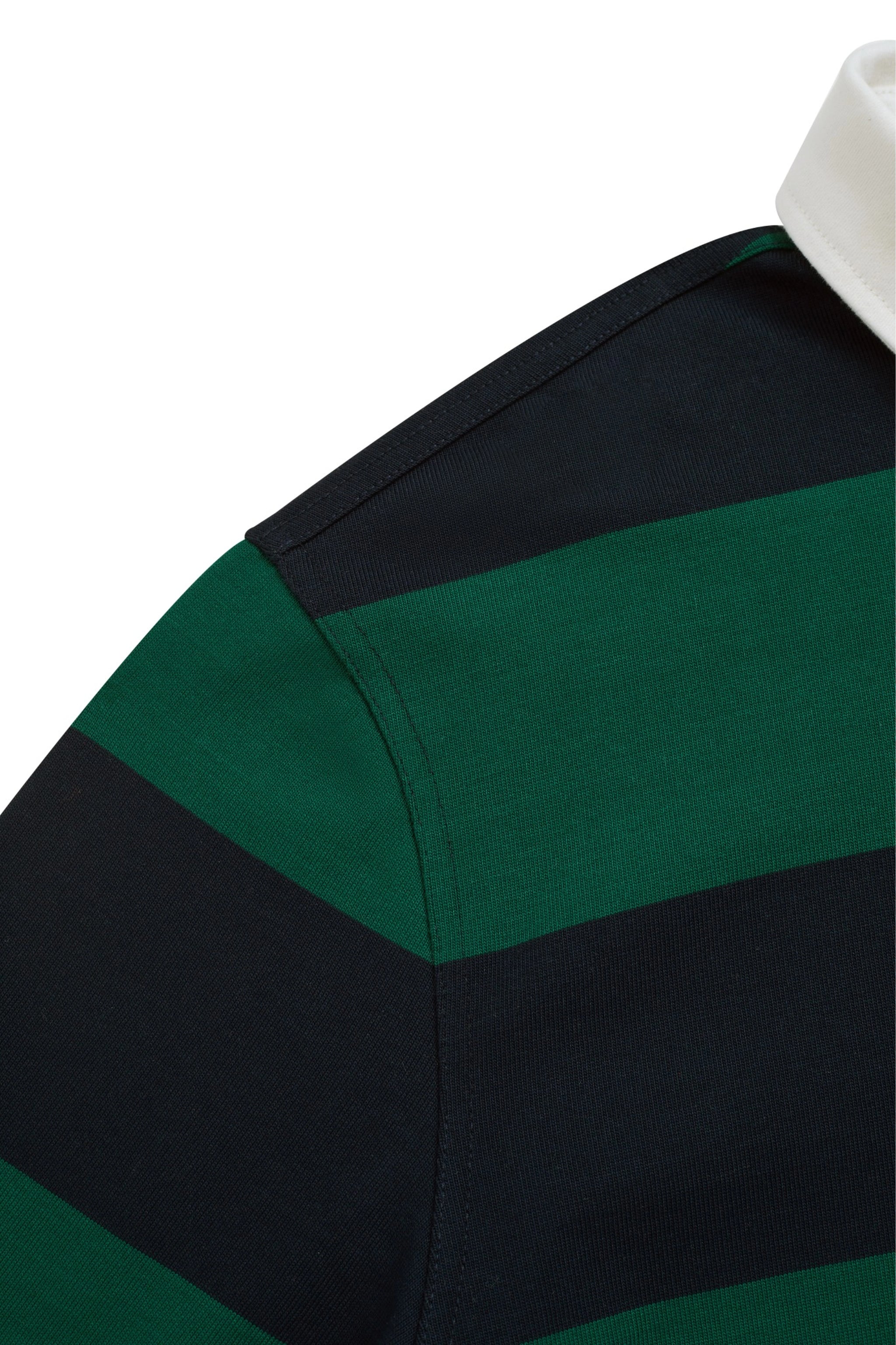 Wade Engineered Stripe Rugby Polo