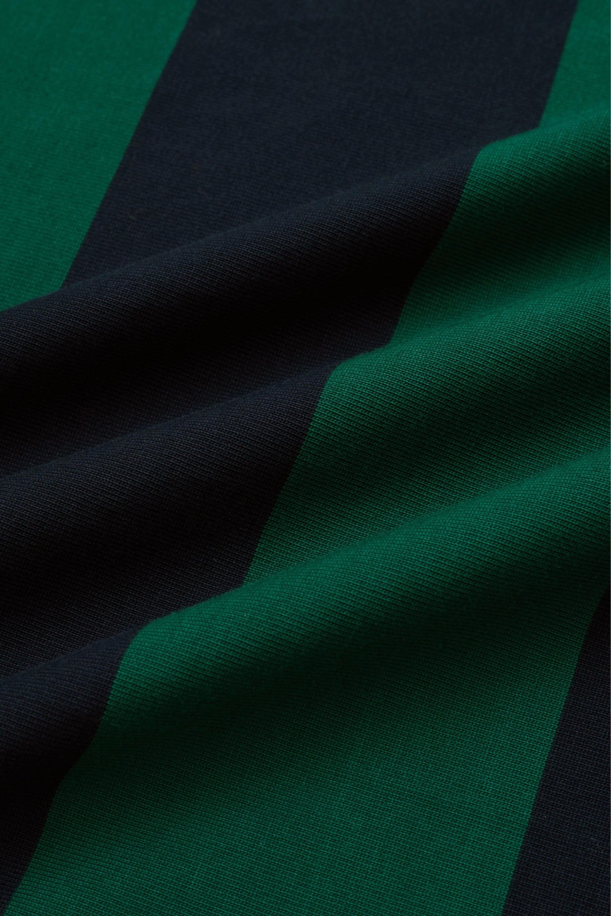 Wade Engineered Stripe Rugby Polo