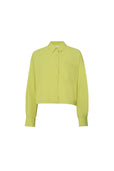 Vivi Cotton Shirt With Adjusted Detail On Hem